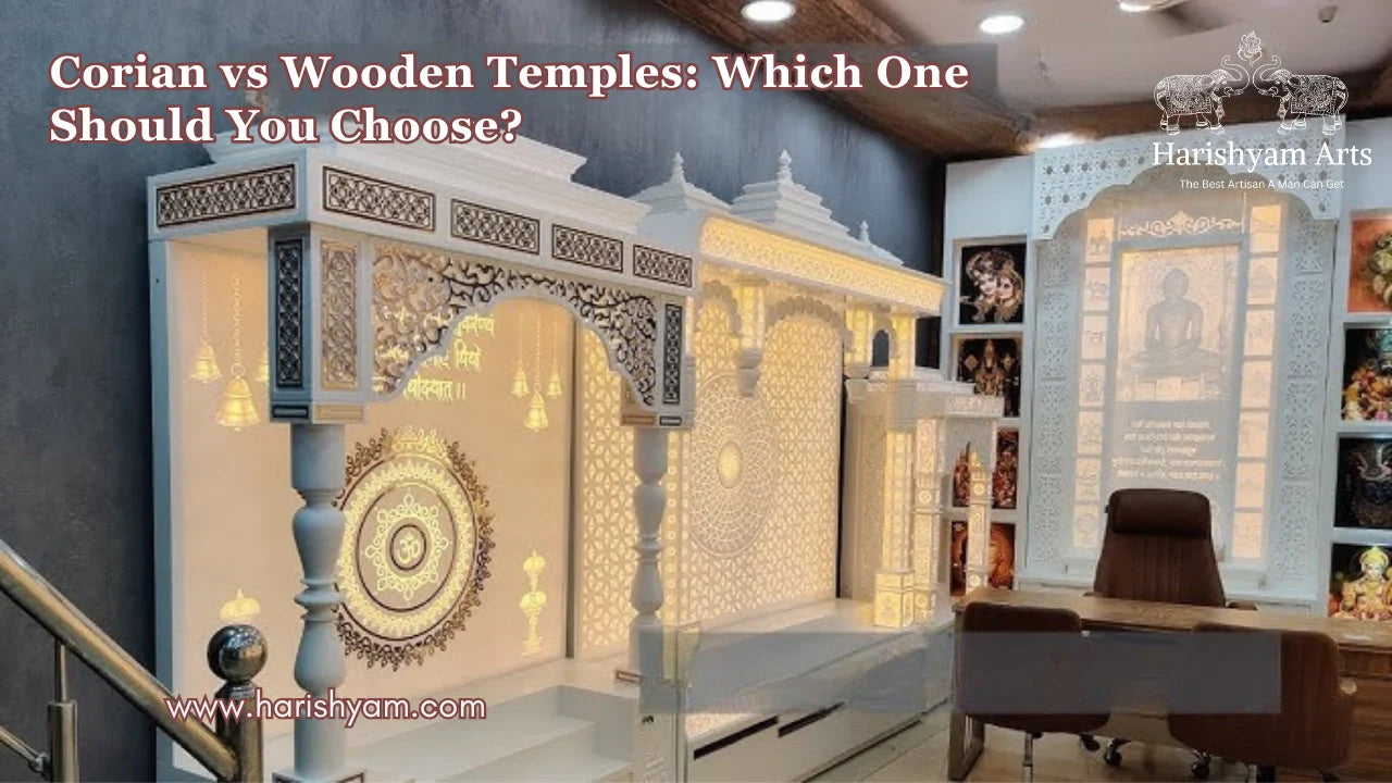 Corian vs Wooden Temples: Which One Should You Choose?