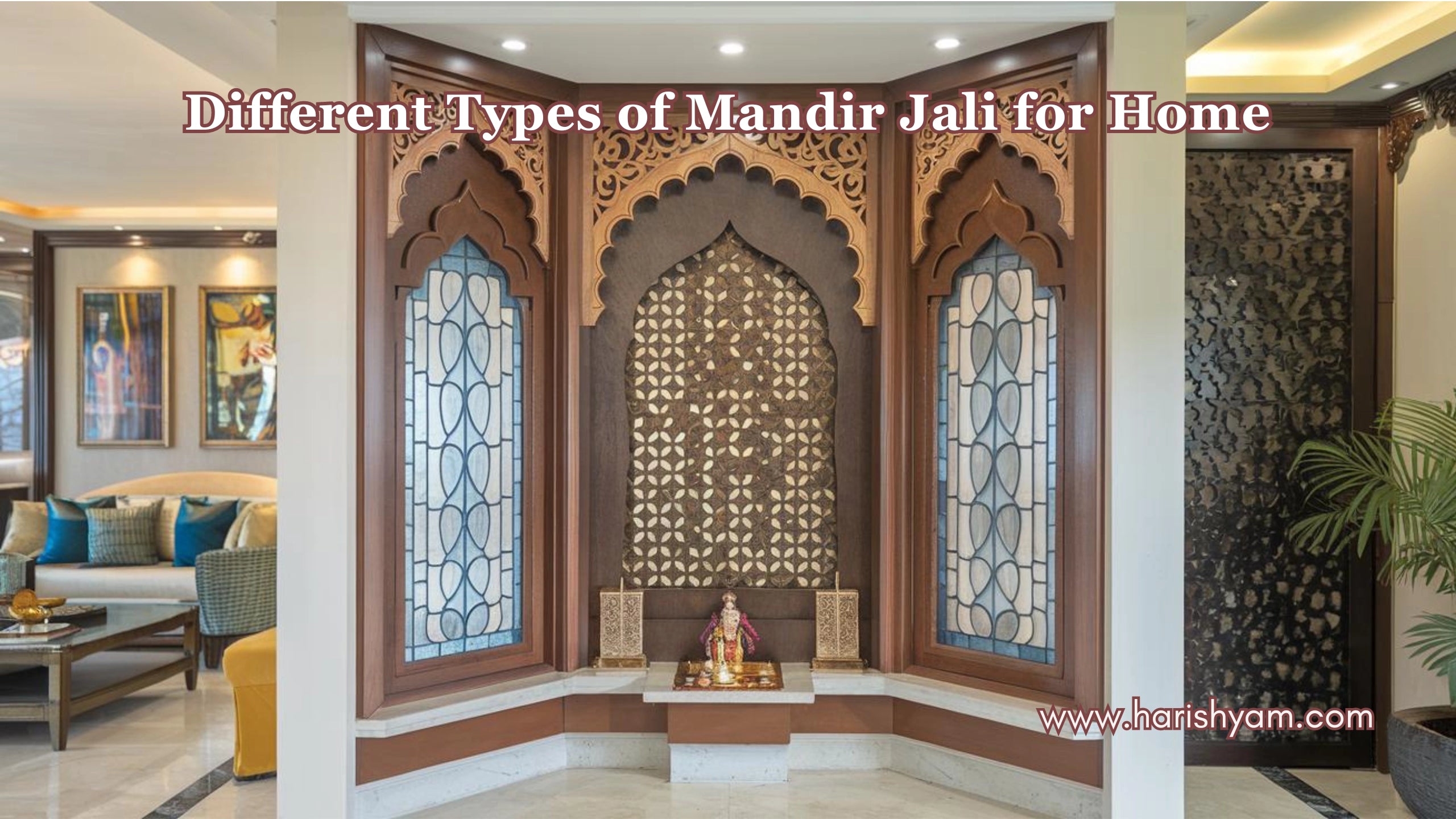 #10 Different Types of Mandir Jali Design for Home