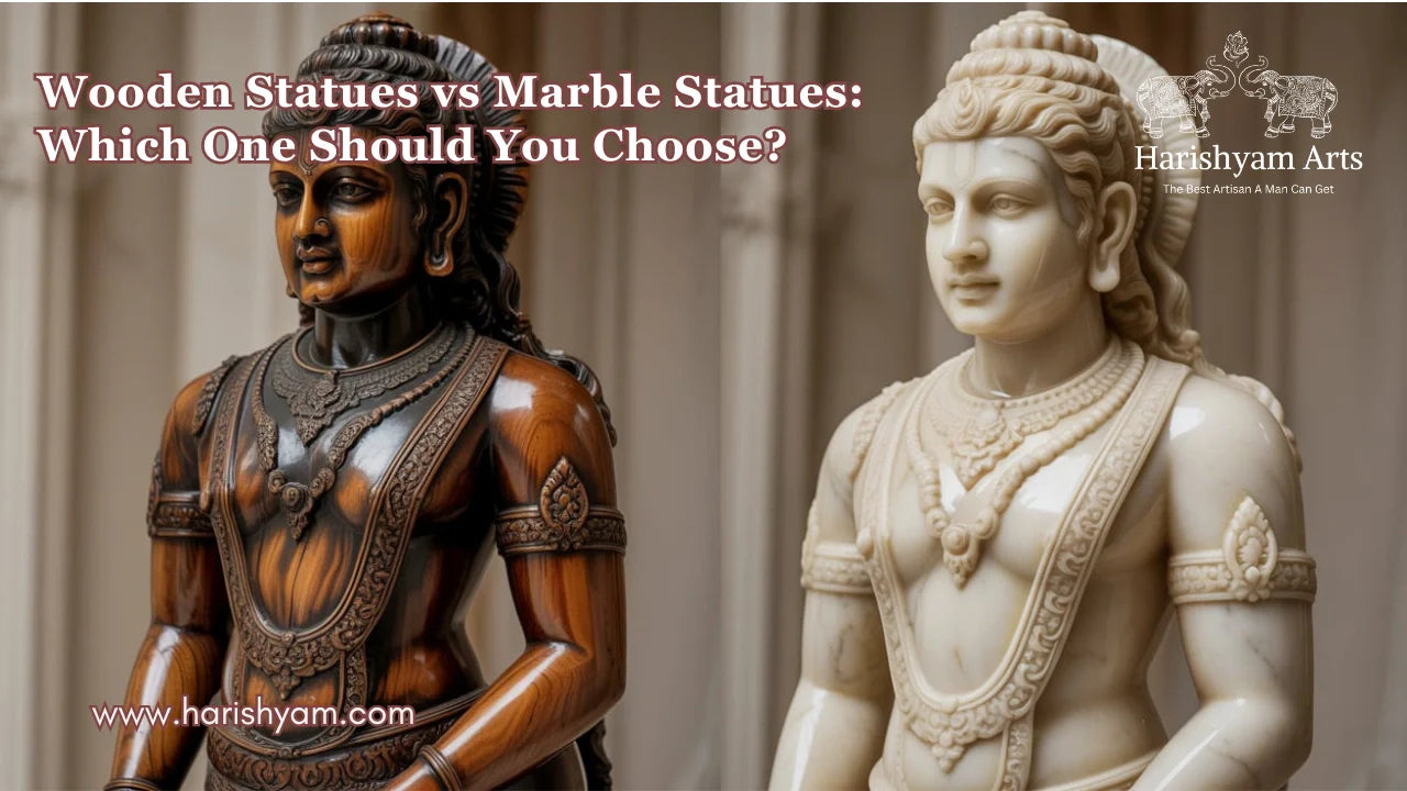 Wooden Statues vs Marble Statues: Which One Should You Choose?