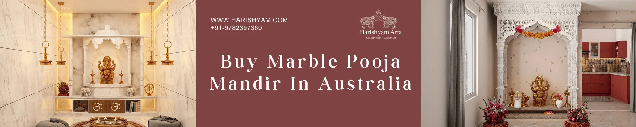 Buy Marble Pooja Mandir In Australia