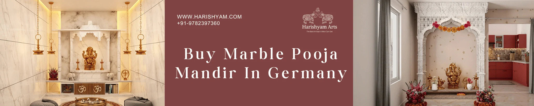 Buy Marble Pooja Mandir In Germany
