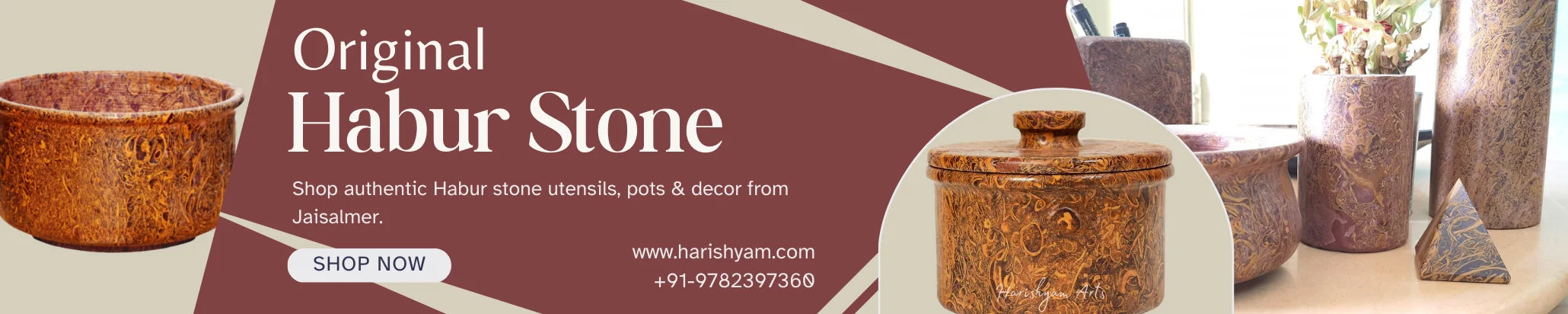 Buy Original Habur Stone Products (Utensils & Decor)