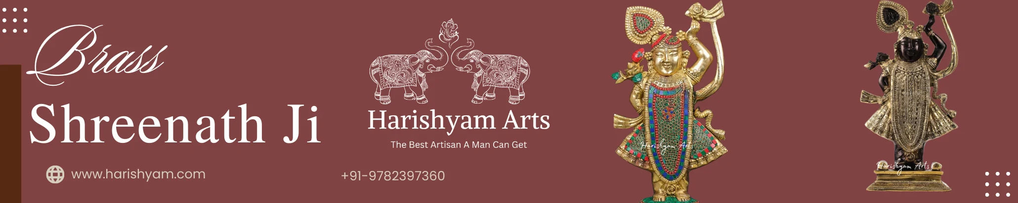 Brass Shreenath Ji Statues