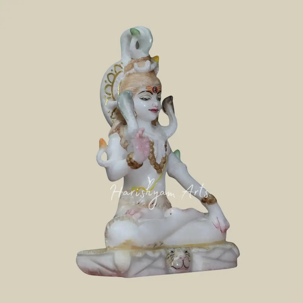 10" Small Shivji Marble Statue