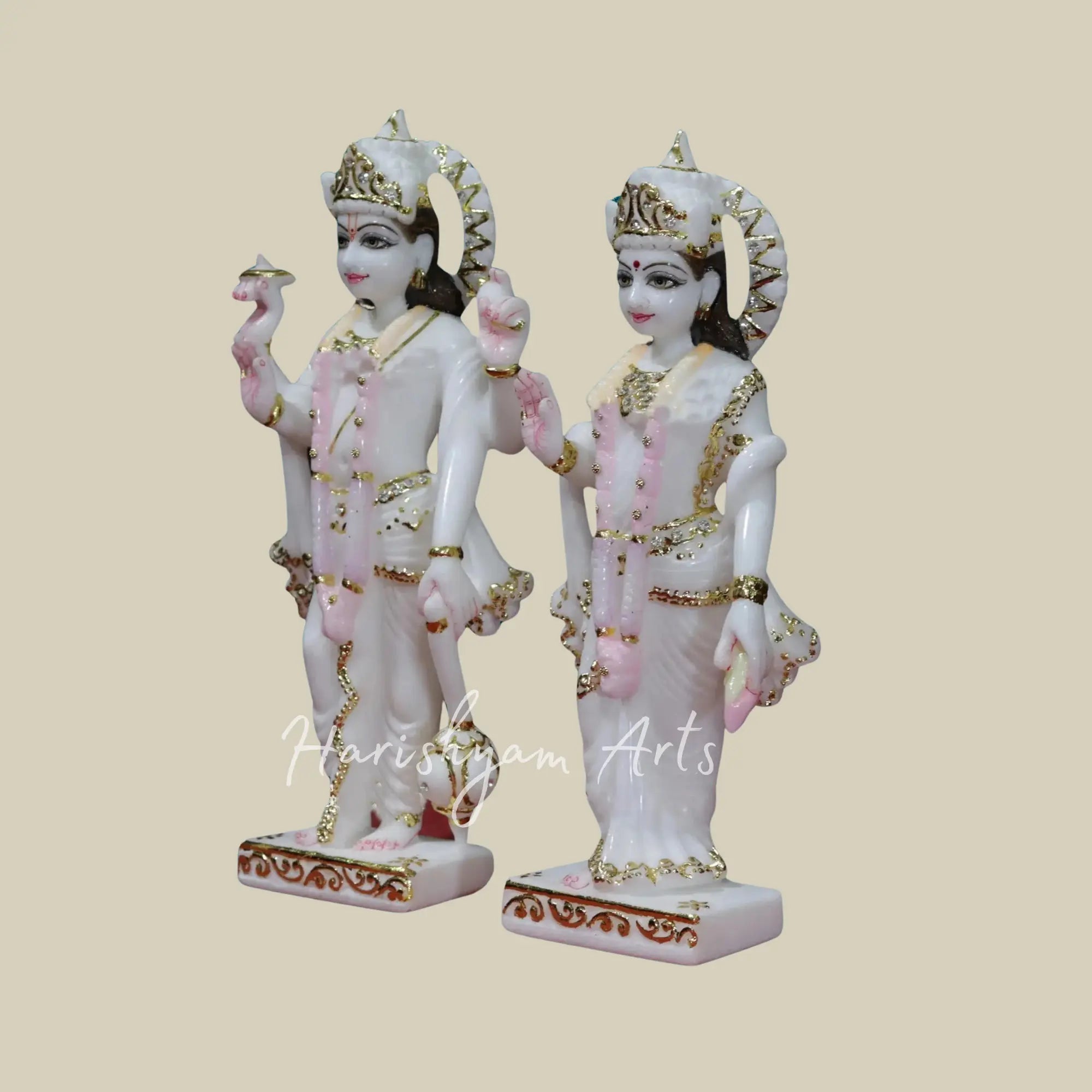 10 inches vishnu laxmi murti for home 3