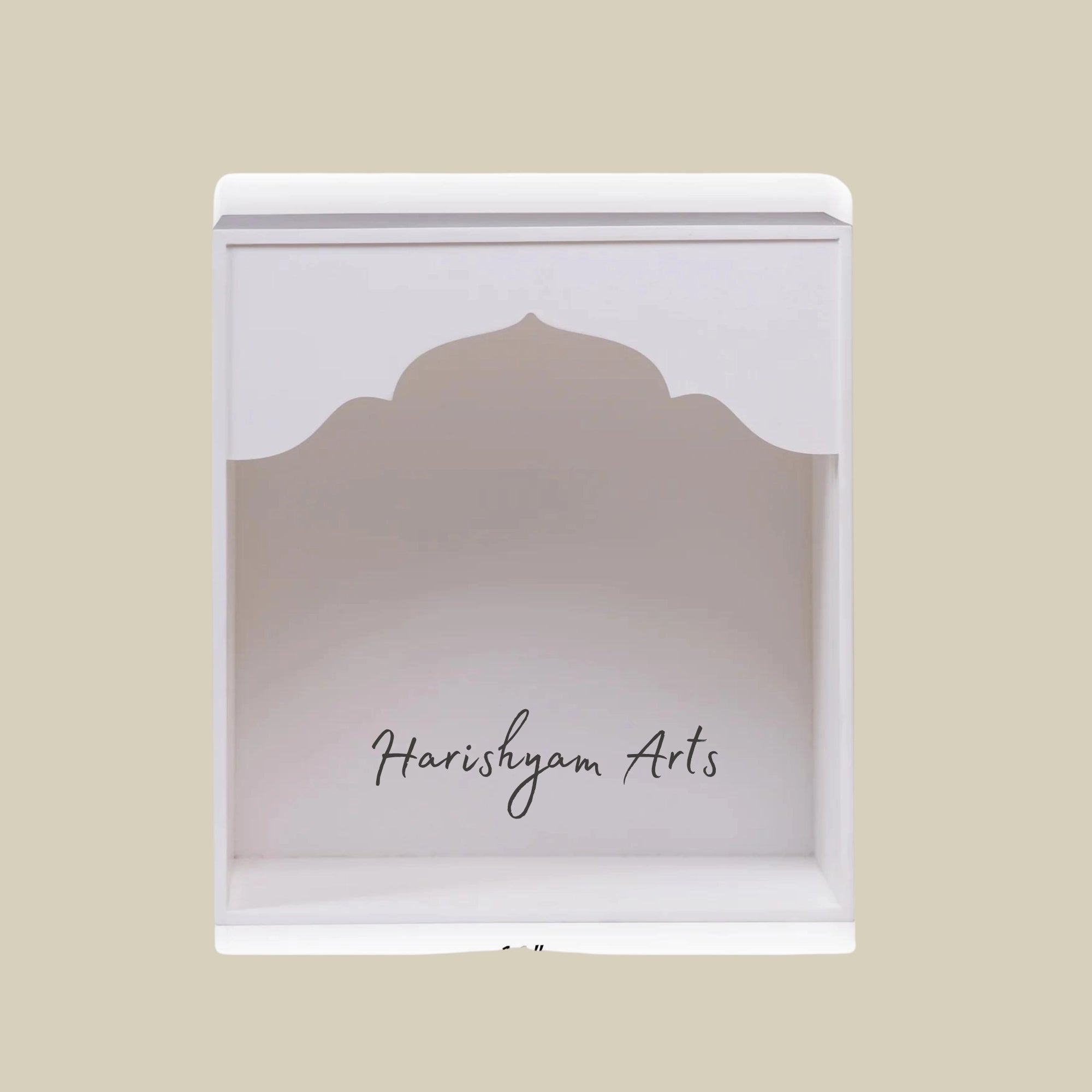 12"Corian Enclosed Wall Mounted or Table Top Mandir2