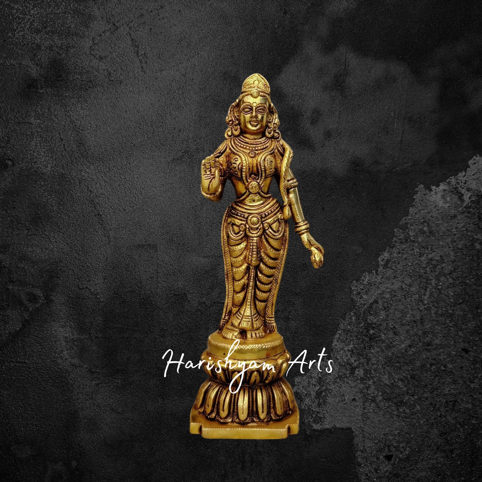 12" Ram Darbar Brass Idol with Hanuman Symbol of Devotion