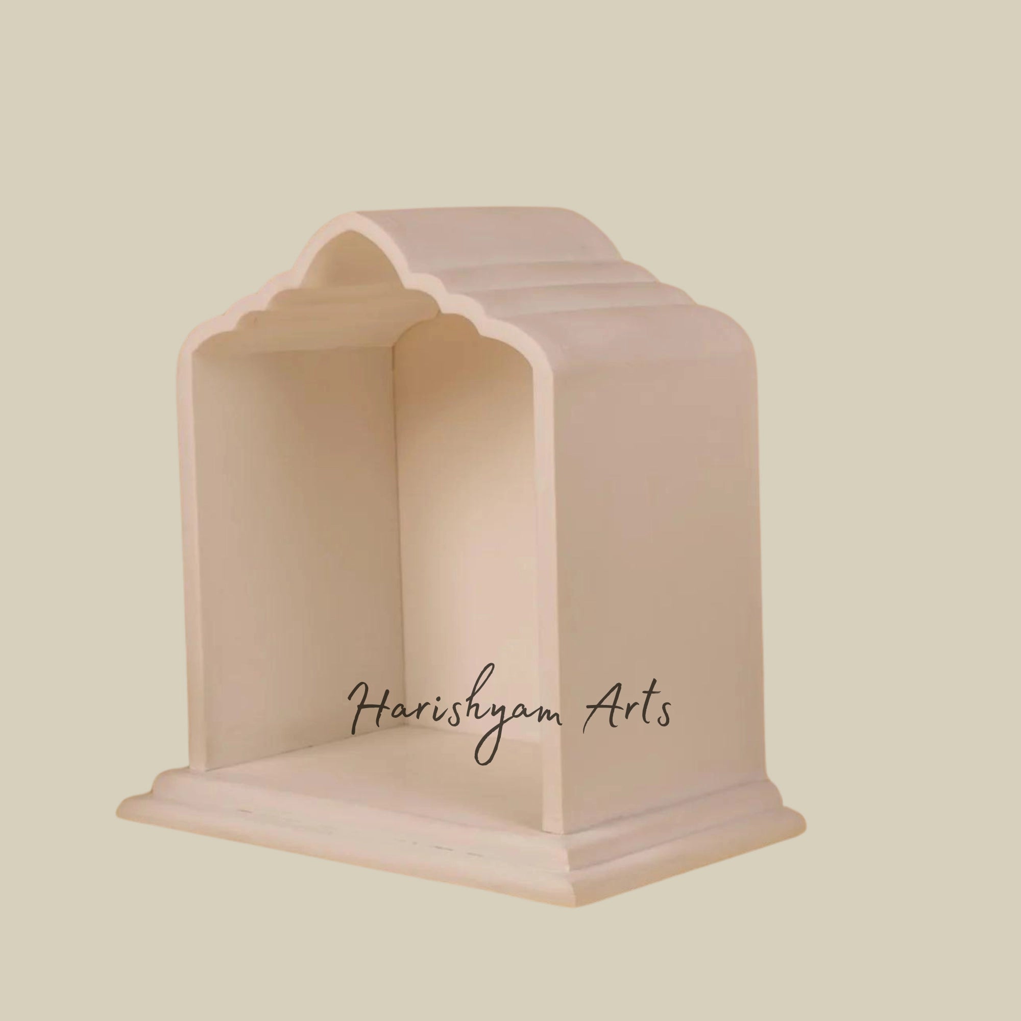12" Small Corian Puja Ghar