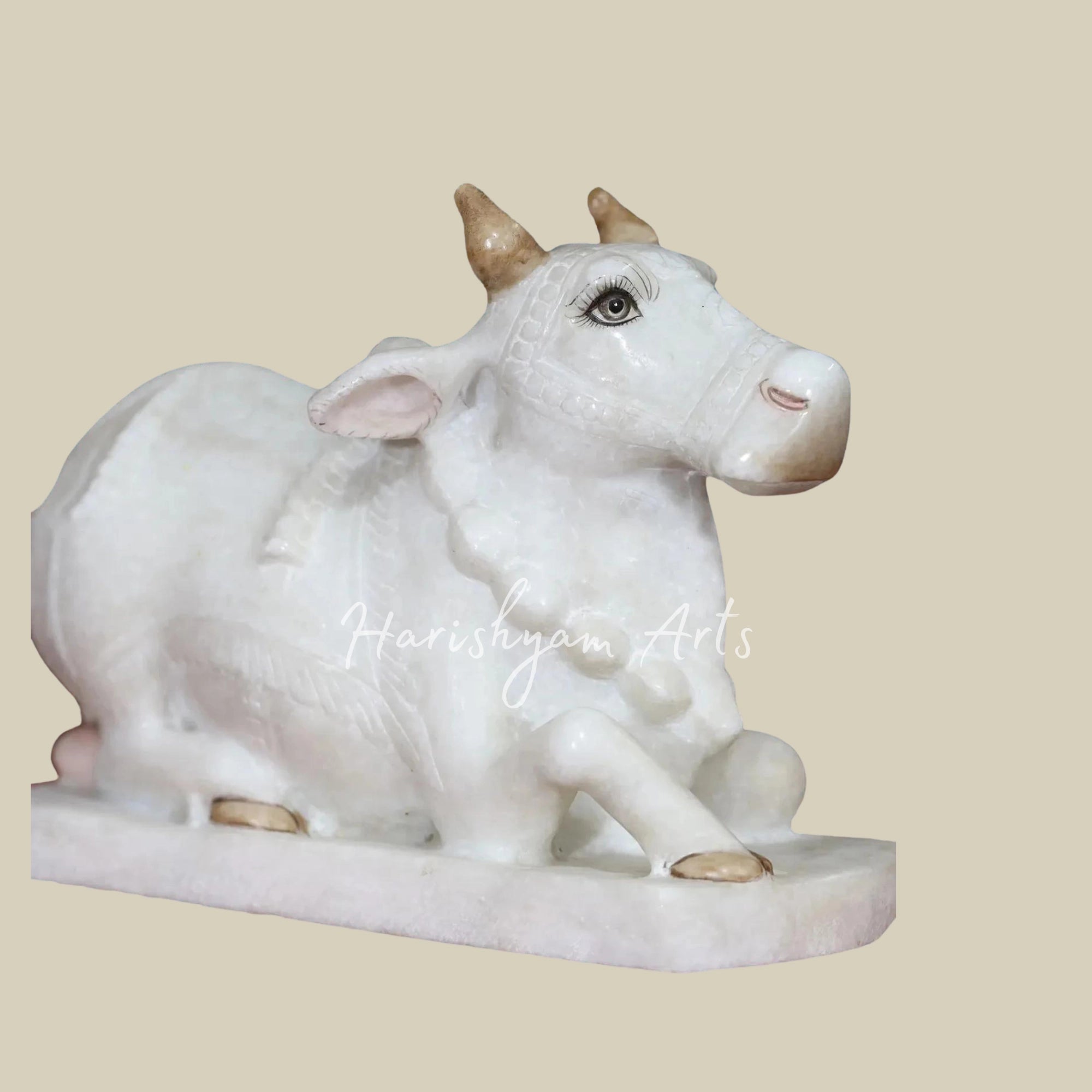 12 inches Lord Shiva Nandi Statue1