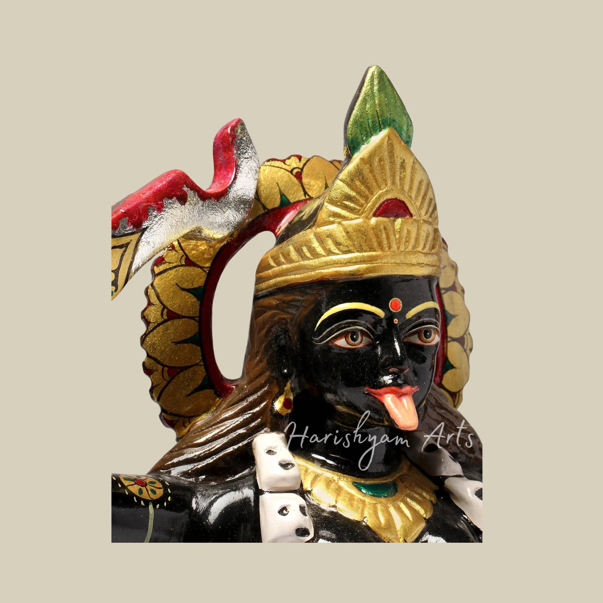 12" Marble Kali Maa Statue7