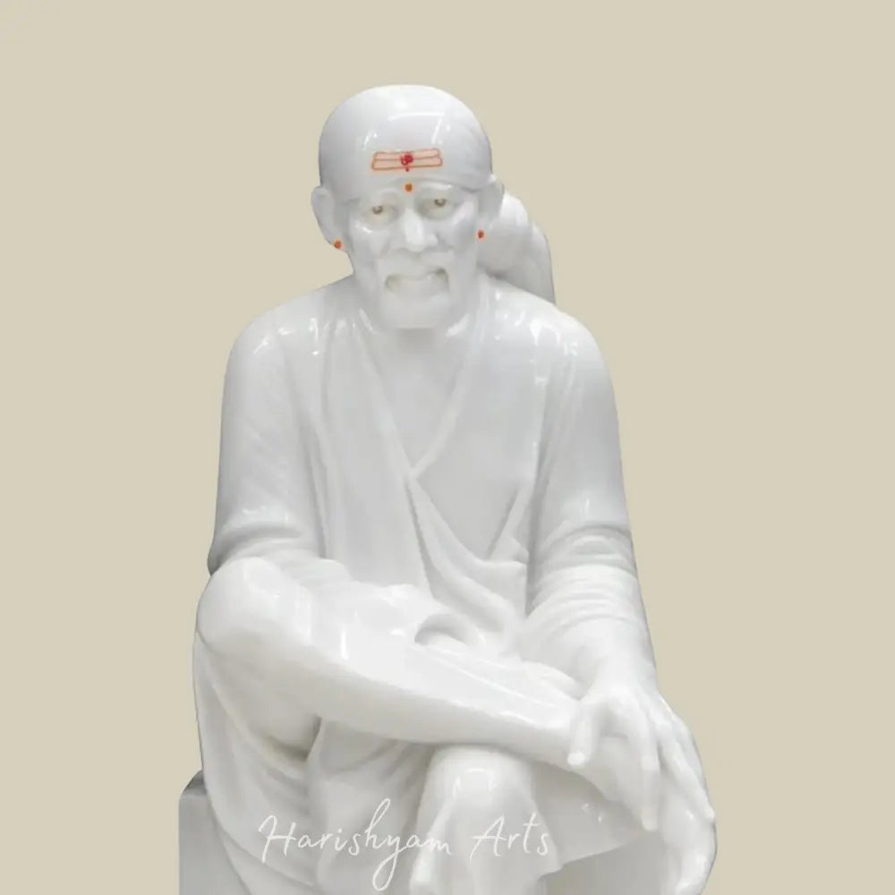12" Sitting Sai Baba Idol