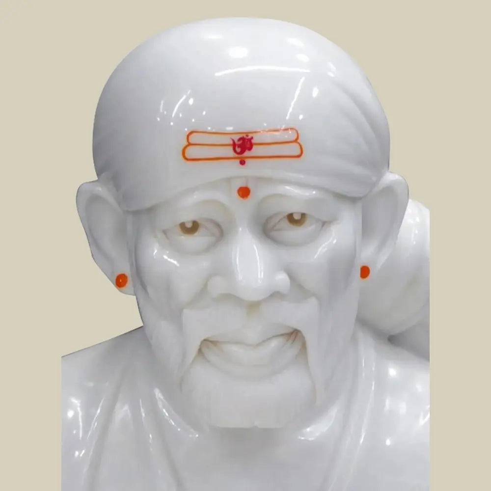 12" Sitting Sai Baba Idol