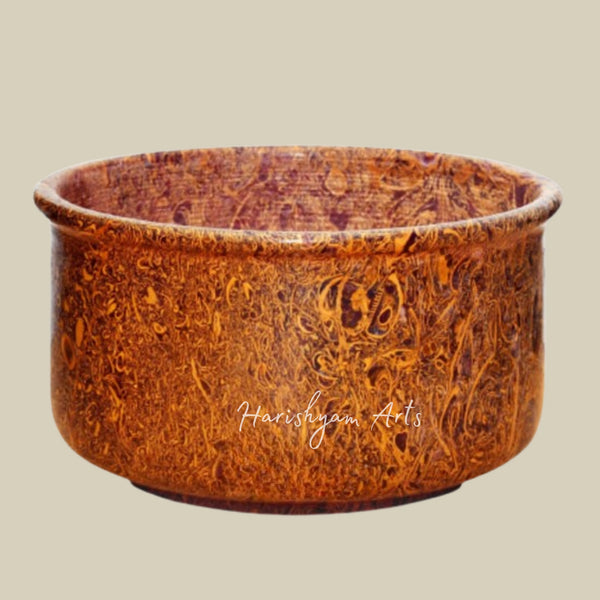 Large Habur Stone Bowl For Curd Making