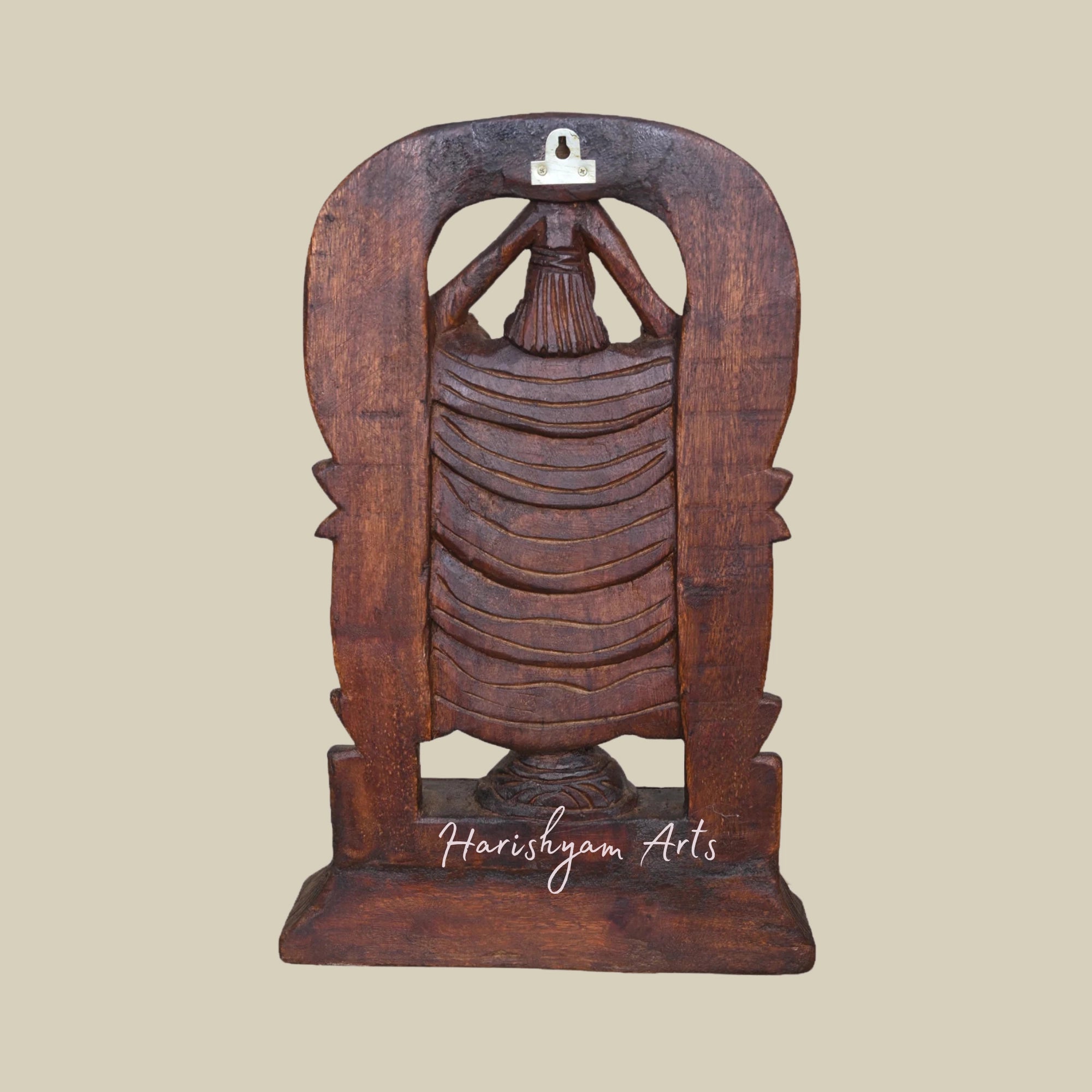 15" Wooden Venkateswara Swamy Statue4