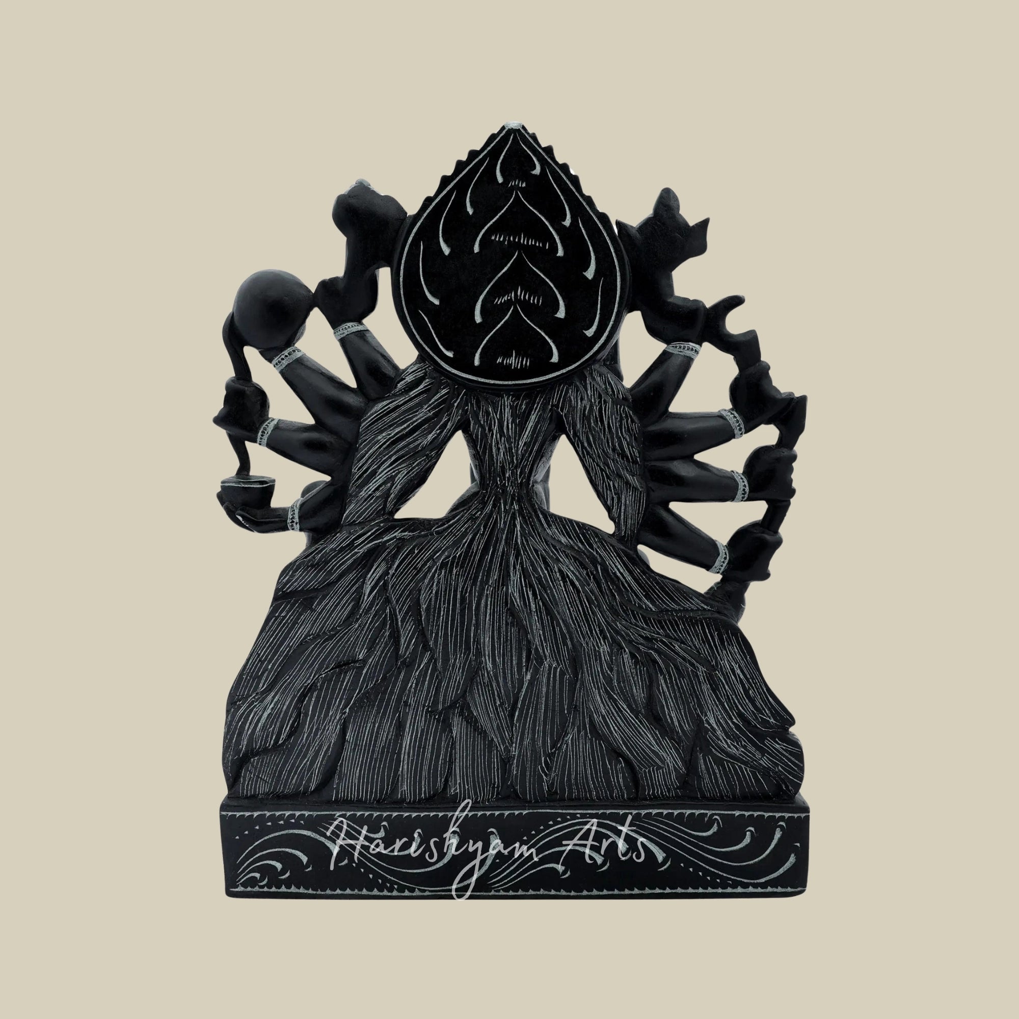 15" Marble Kali Maa Idol for Pooja2
