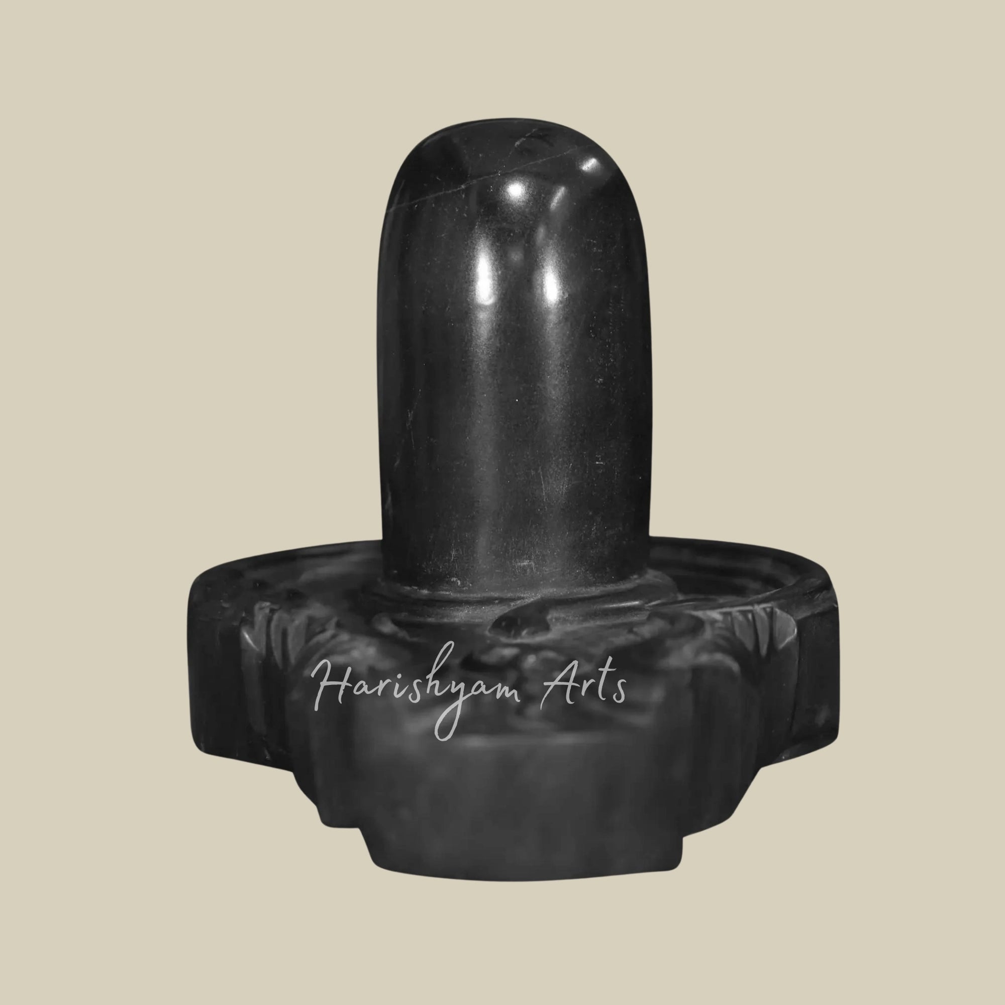 15" Marble Shiva Lingam
1