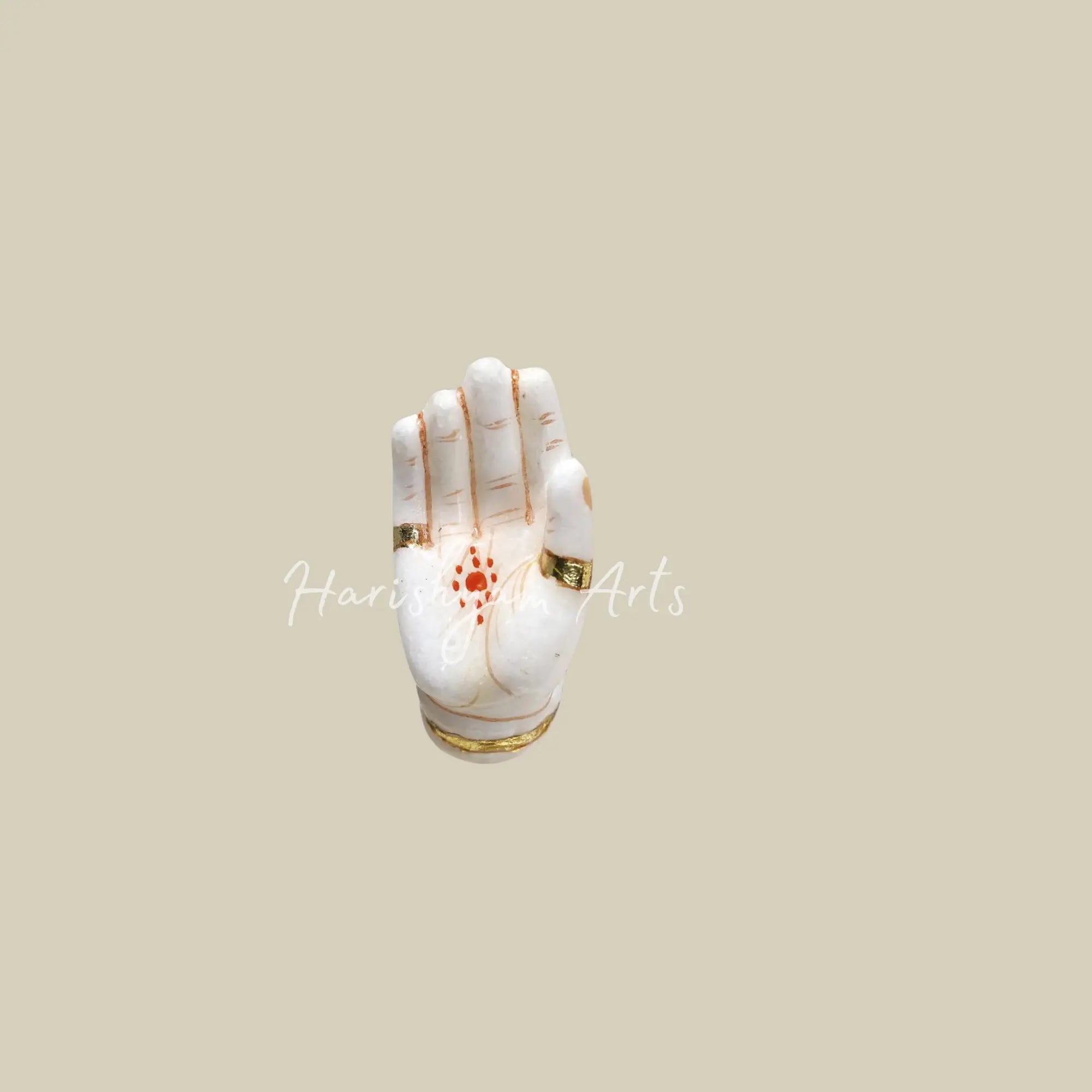 15" Maa Durga Idol Sitting on Lion Marble Statue