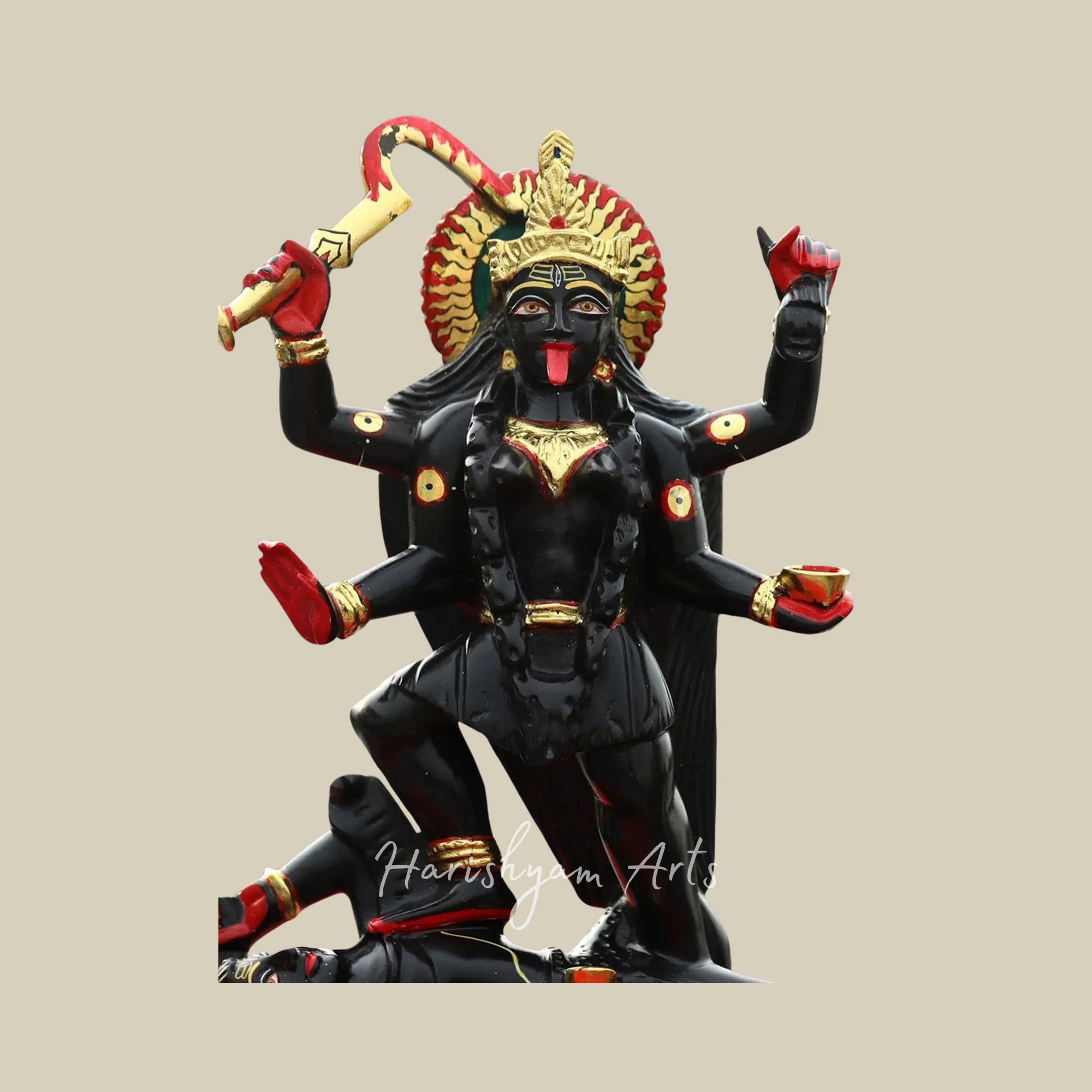 16" Mahakali Marble Idol3