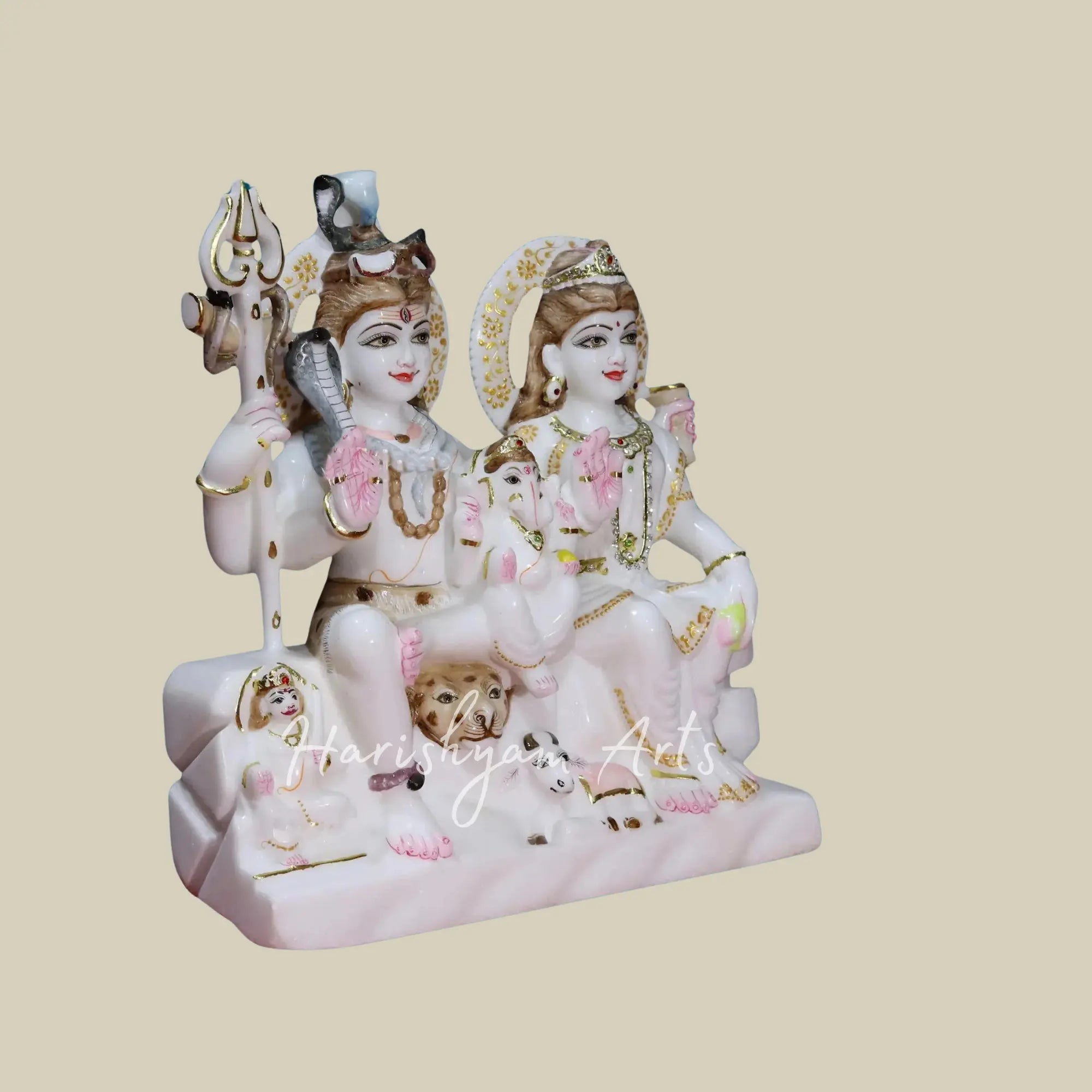 16 inches shiv parivar statue for home big size 3