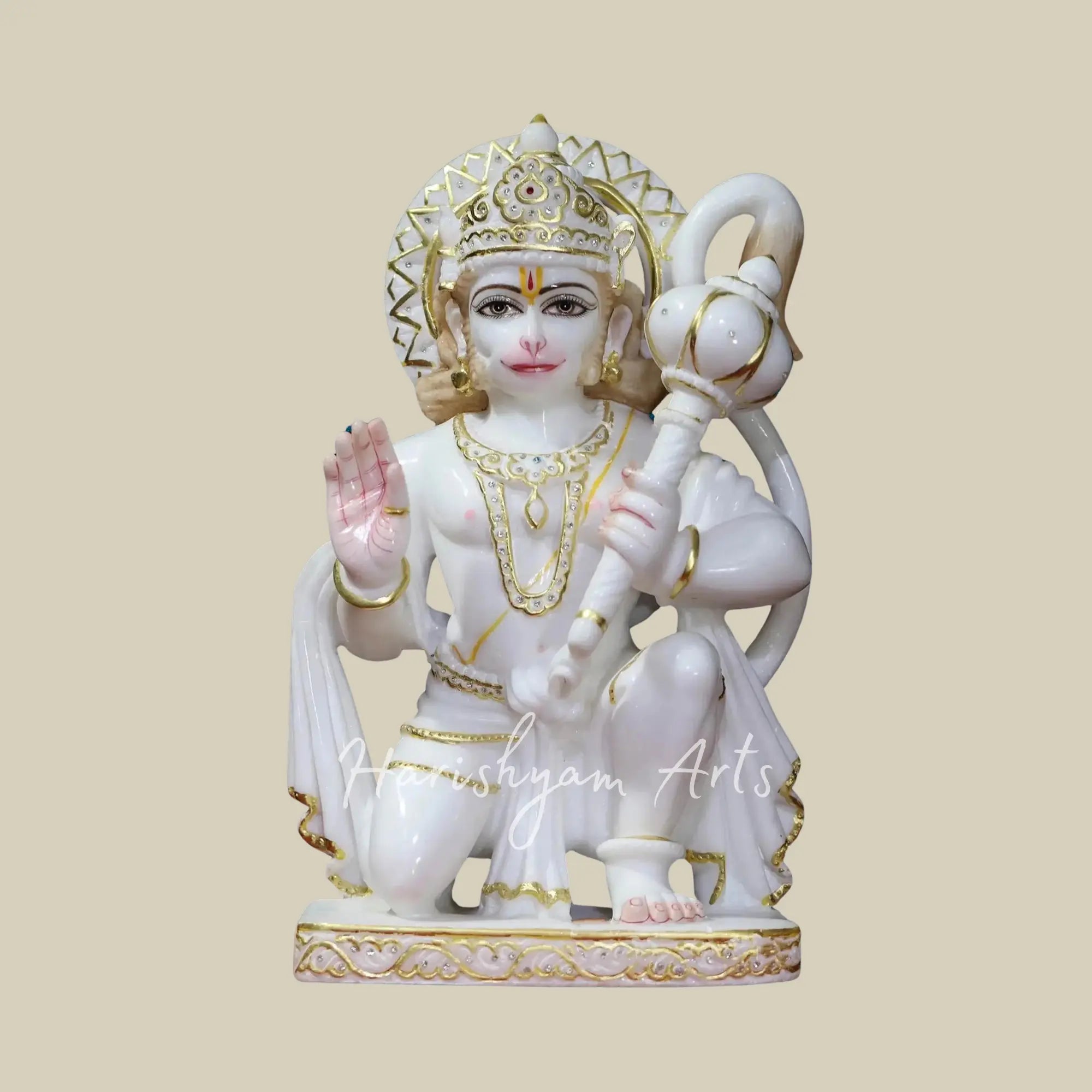 18 inches hanuman ji ki marble ki murti 2