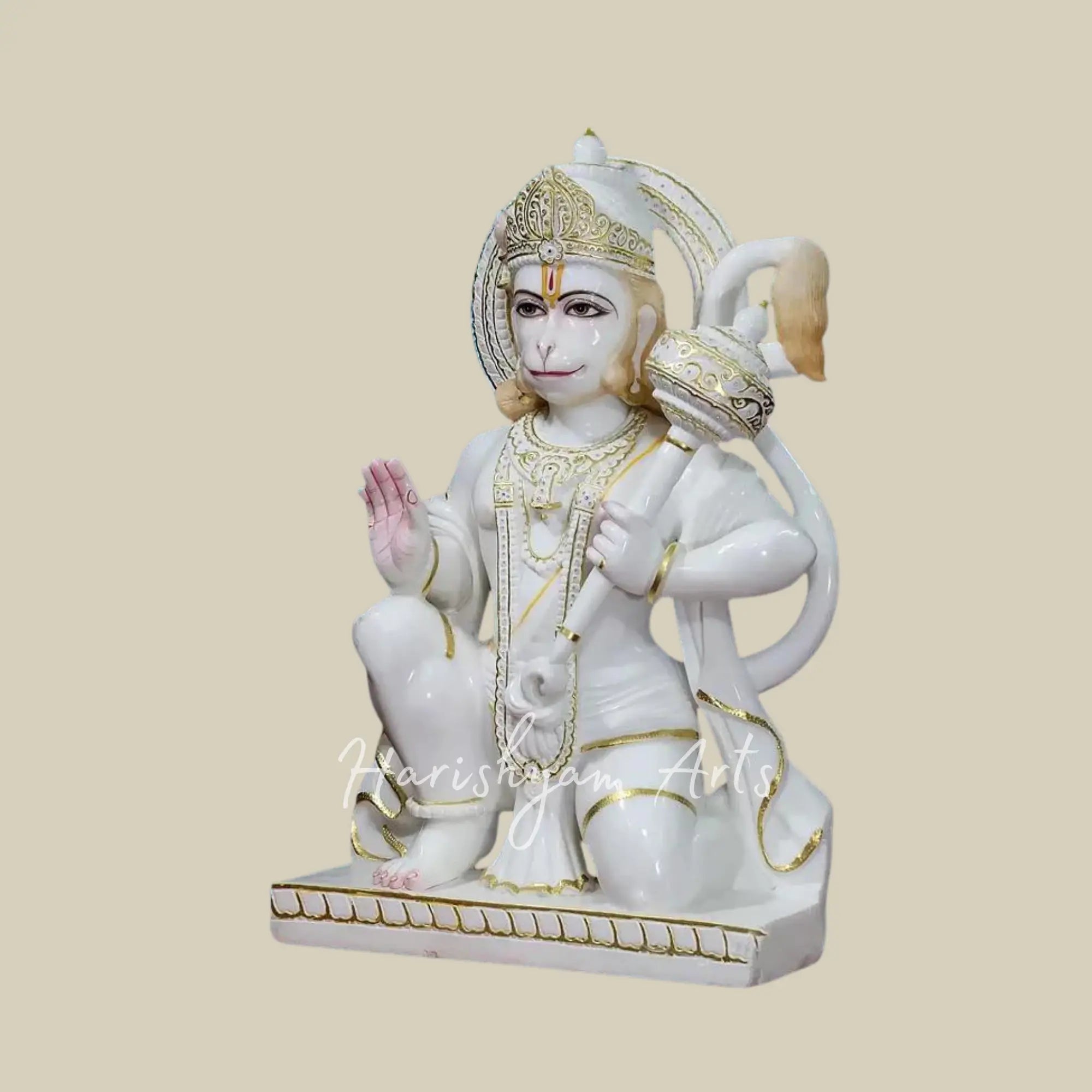 18 inches hanuman ji ki marble ki murti 4