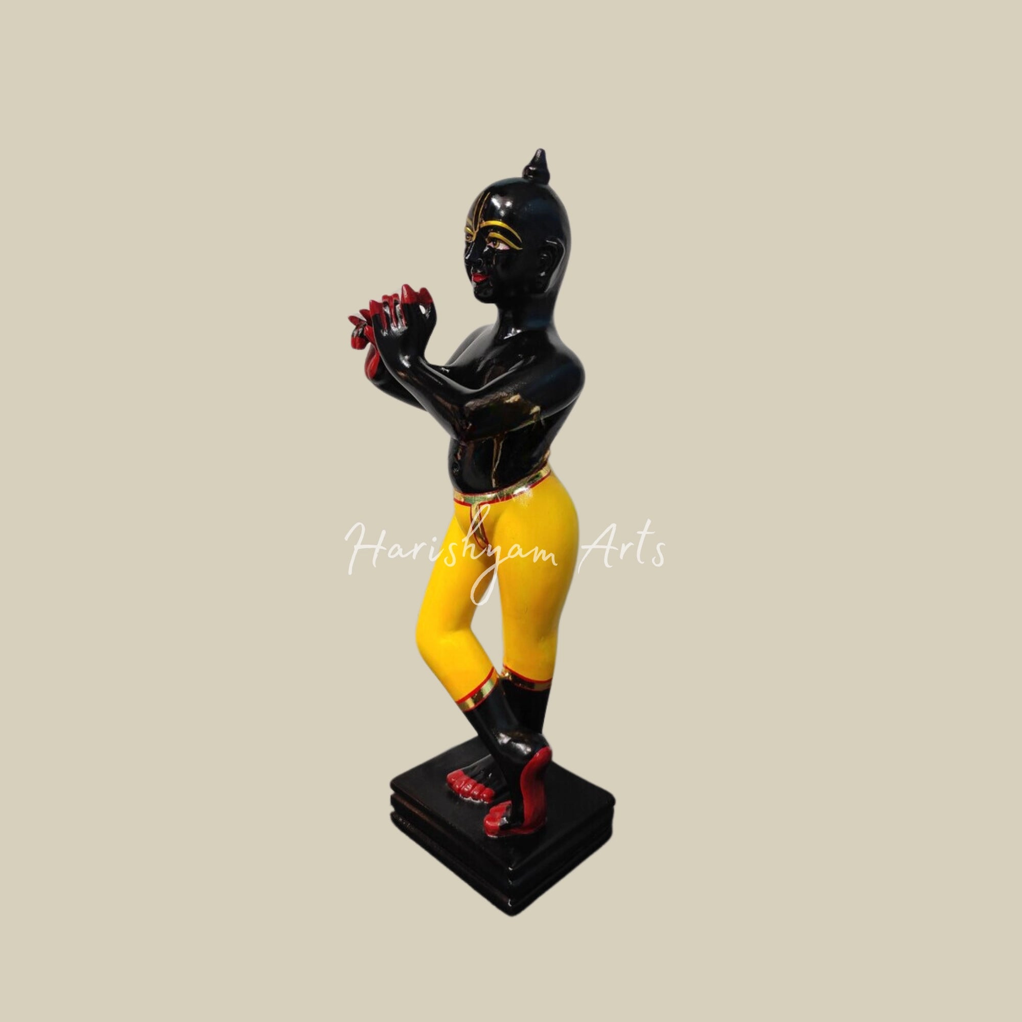 21" Iskcon Radha Krishna Marble Statue for Home3