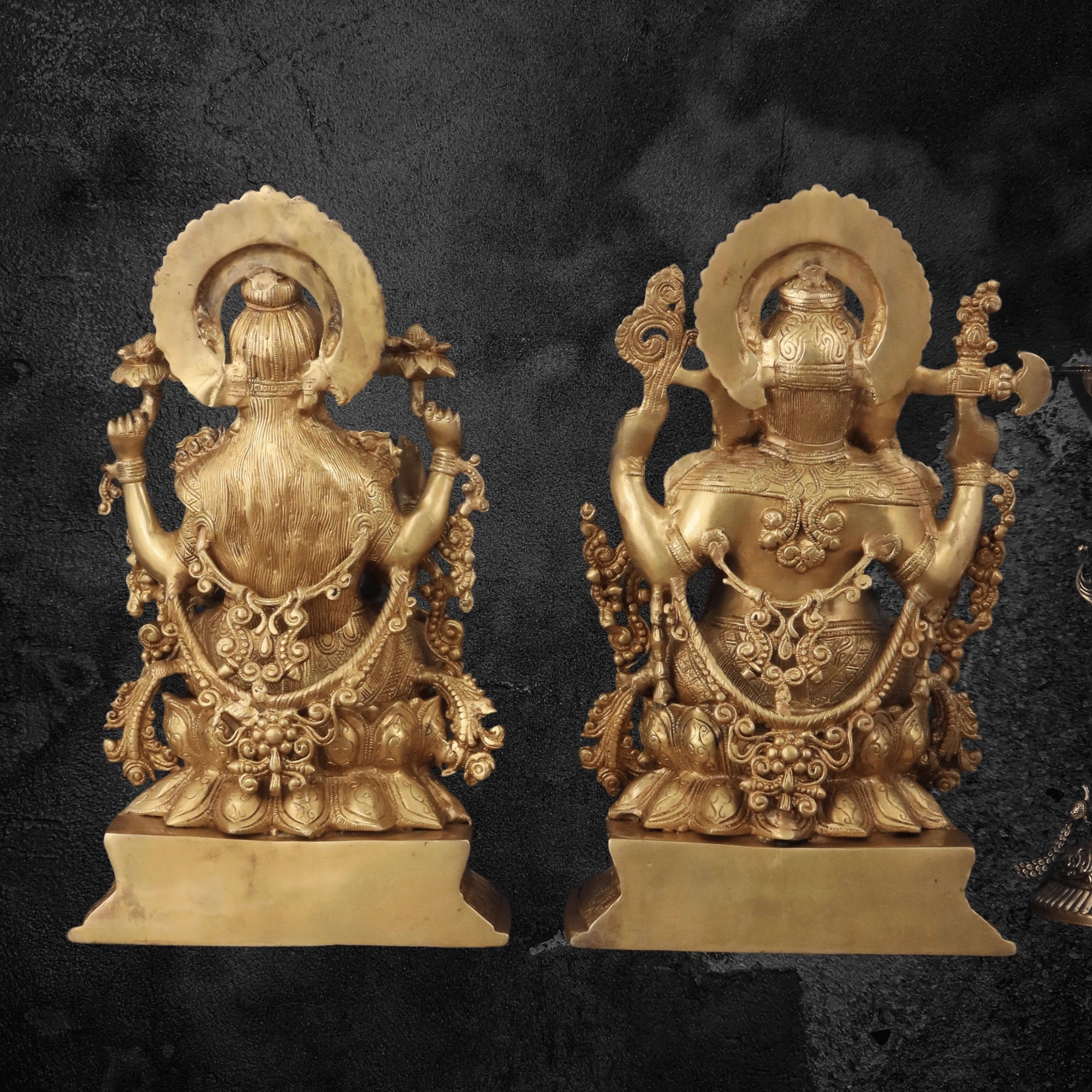 22" Laxmi Ganesh Murti for Festival Puja and Rituals6