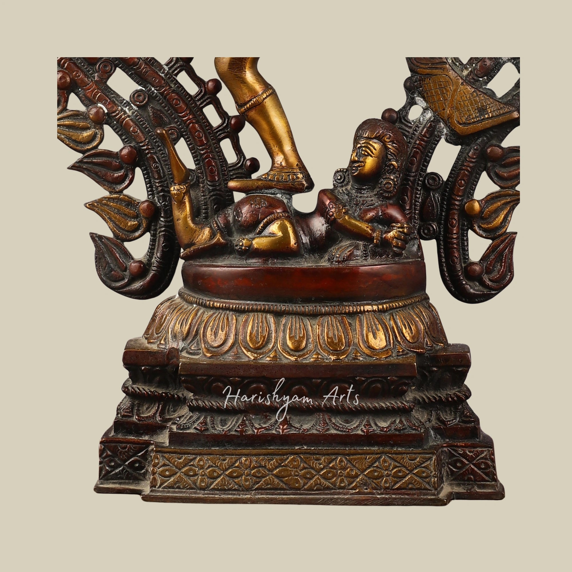 23" Artisanal Chola-Style Nataraja Statue in Brass