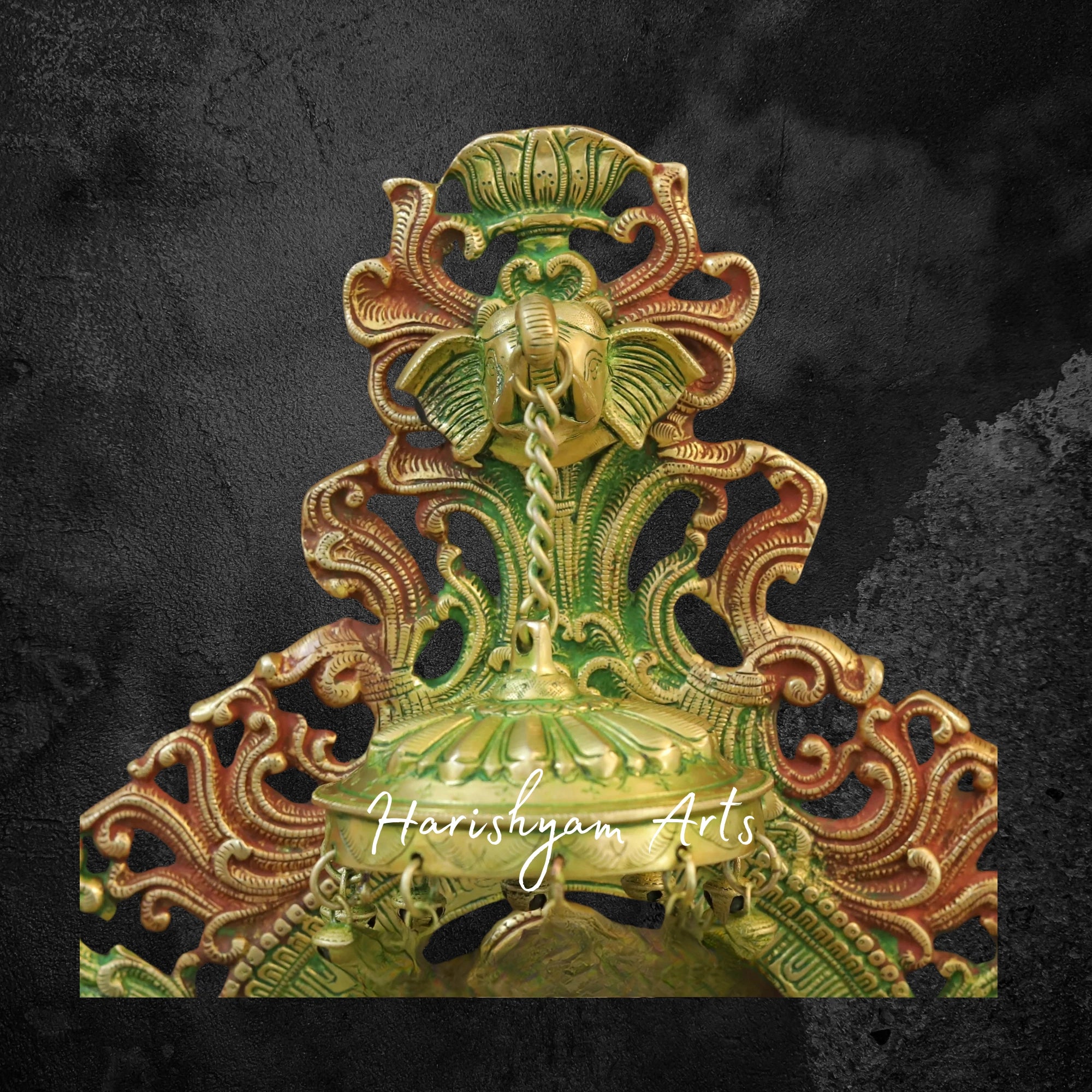 23" Brass Ram Darbar Murti Divine Blessings for Home and Temple