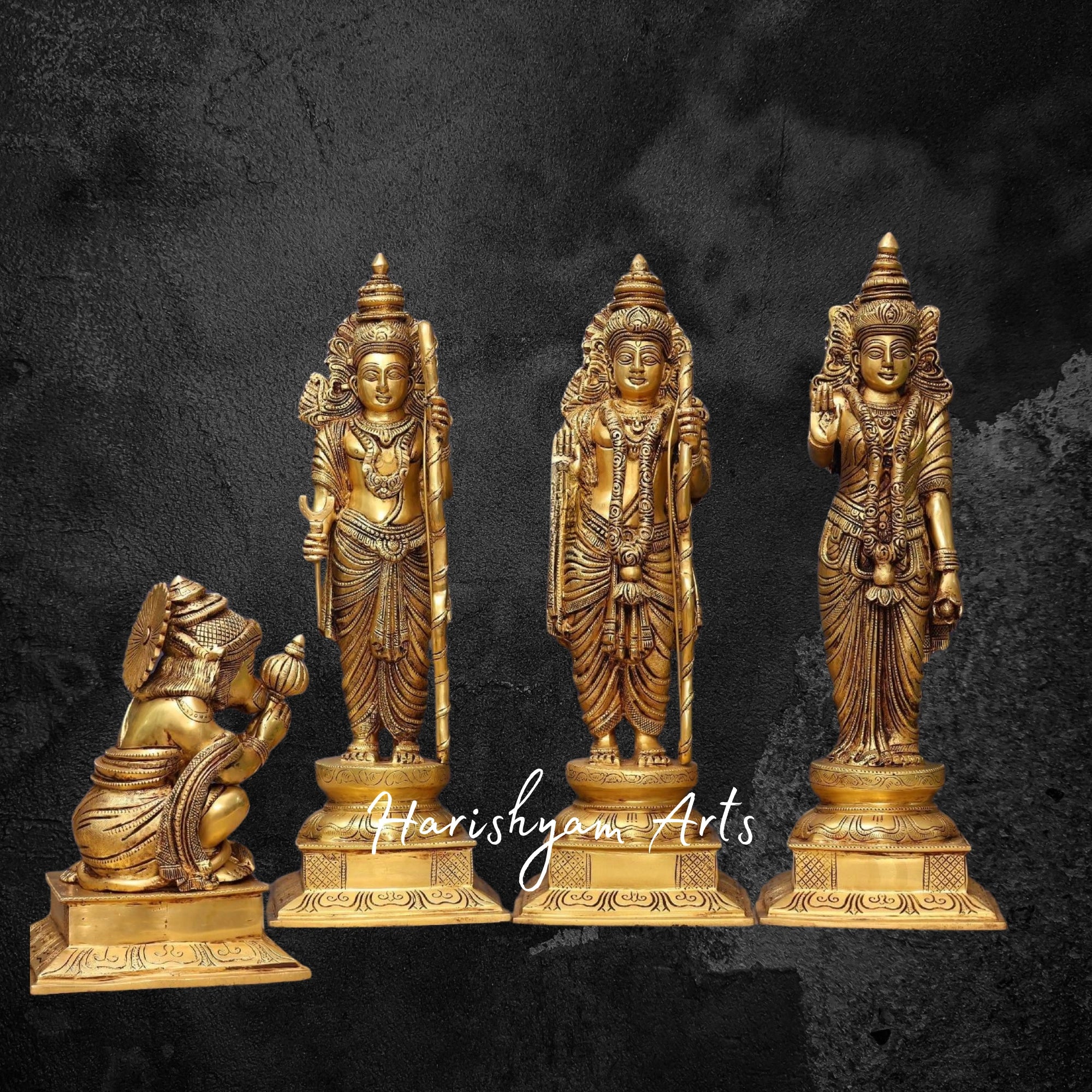 24" Buy Brass Ram Darbar Online Premium Quality Statue
