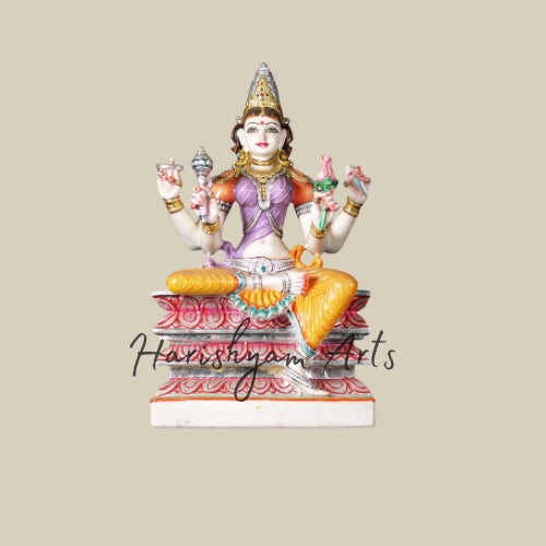 24" Maa Siddhidatri Marble Murti1