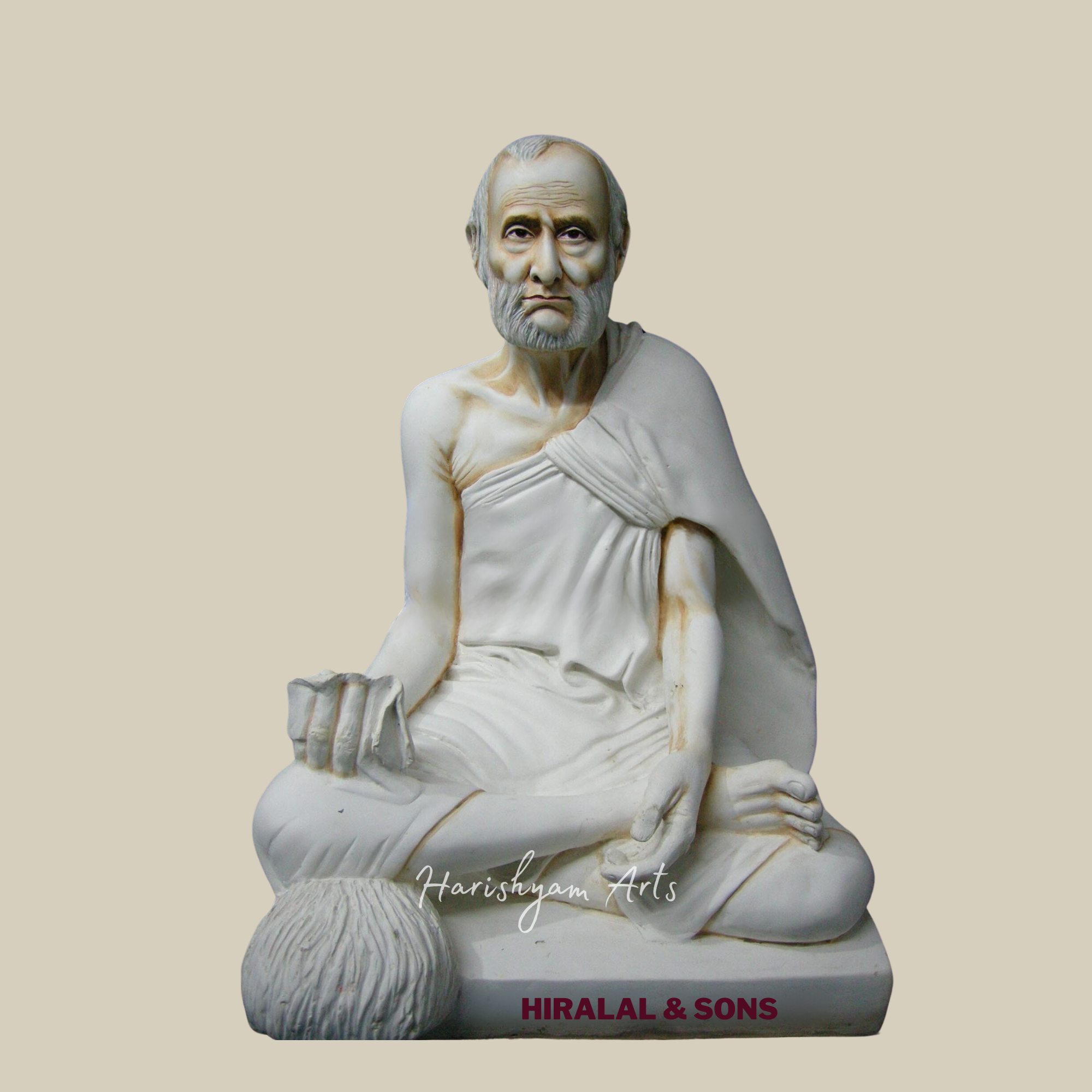 24_MakranaMarbleShriRajendraSuriJiMurtiforTemple