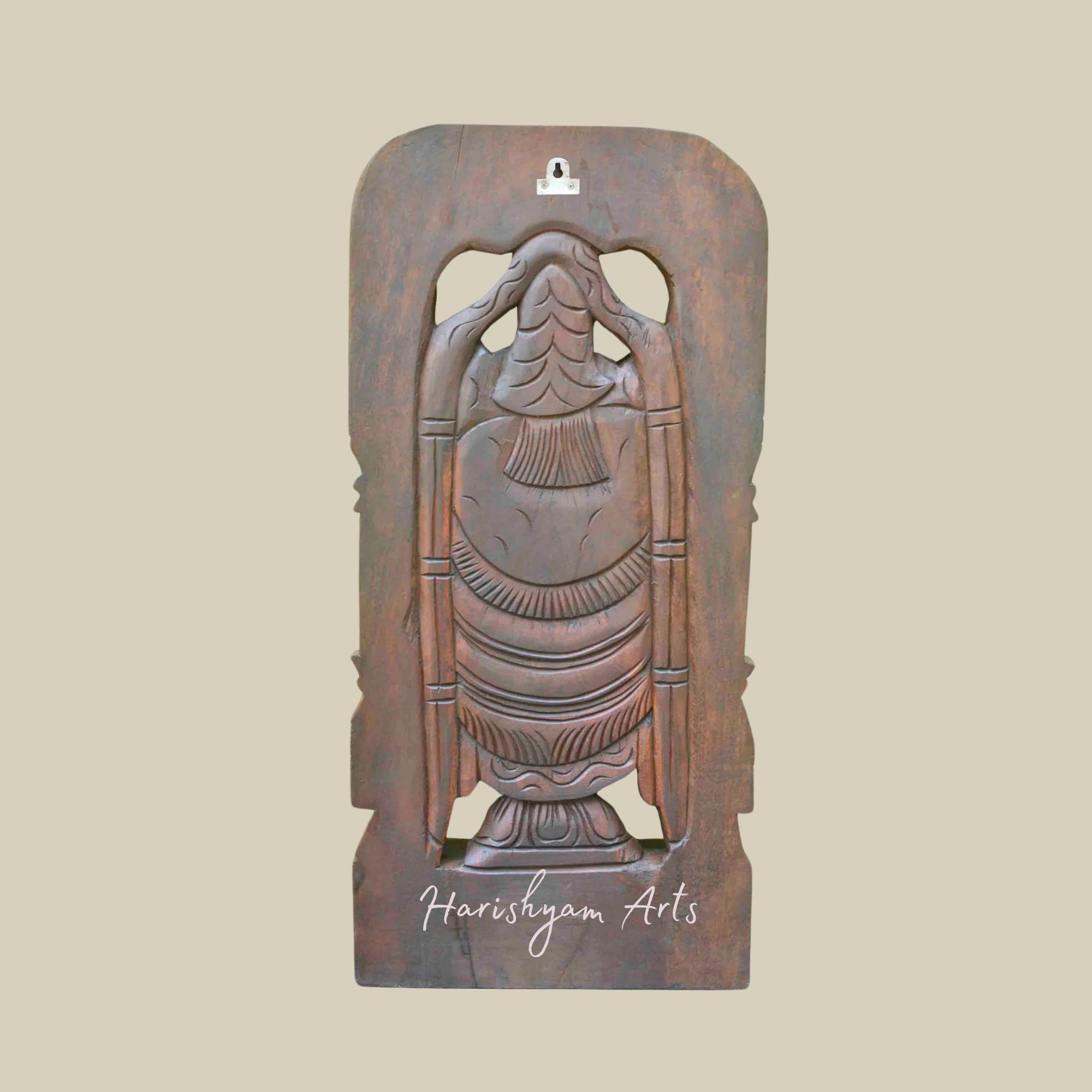24" Wooden Tirupati Balaji Idol for Gifting5