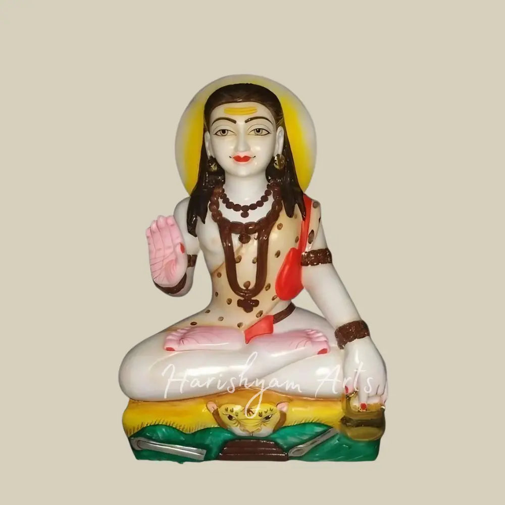 24"Handcrafted Baba Balaknath Marble Statue
