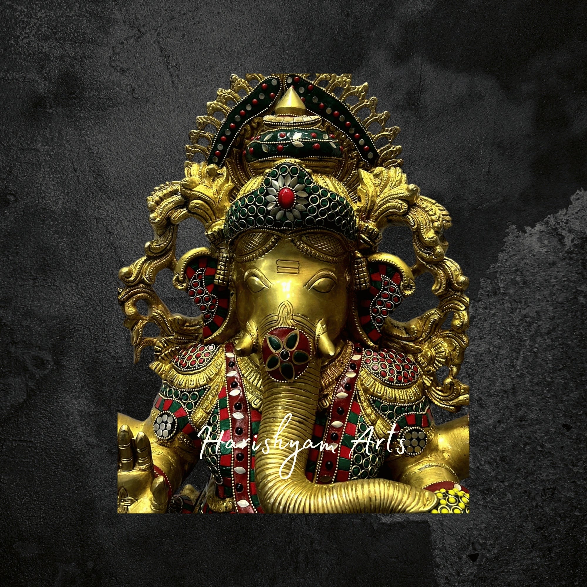 26" Large Lakshmi Ganesh Murti for Home Temple