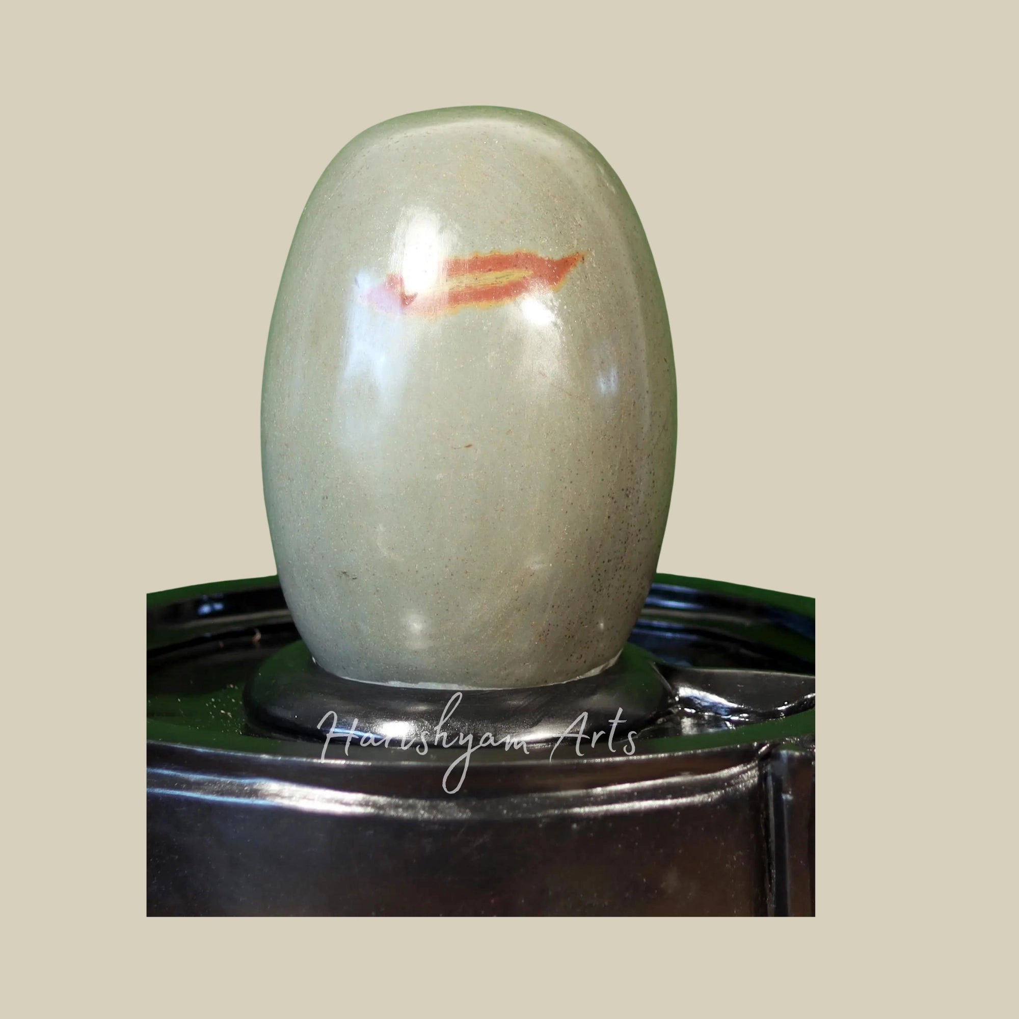 27" Shiva lingam in Narmada Stone Shiva
