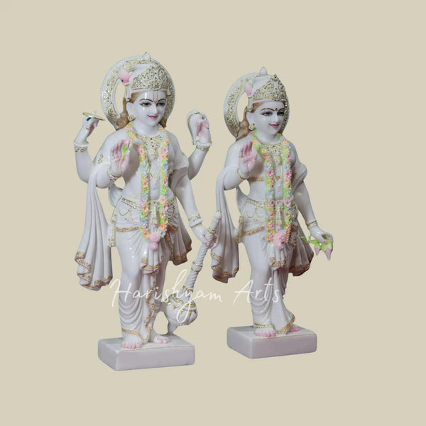 30 inches beautiful laxmi narayan marble murti buy online