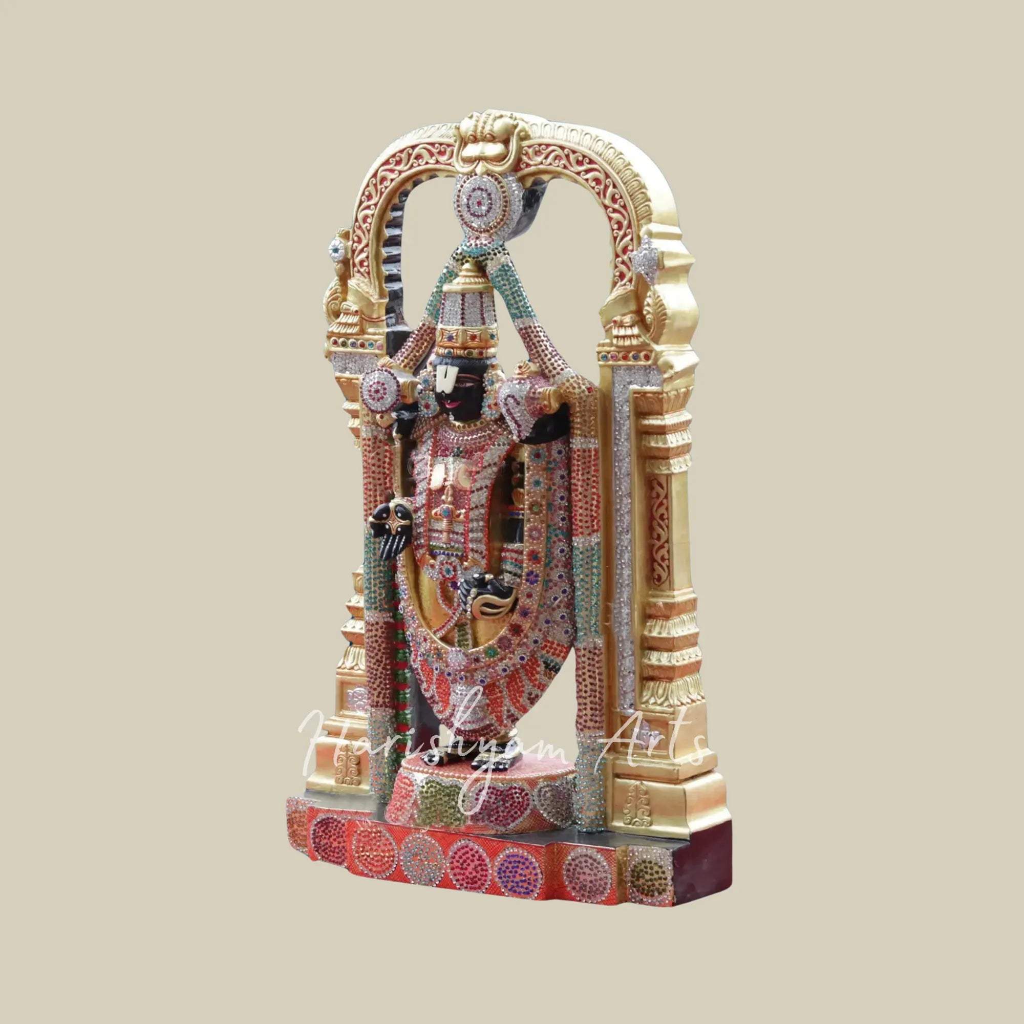 30 inches large marble venkateswara swamy Tirupati balaji statue 2