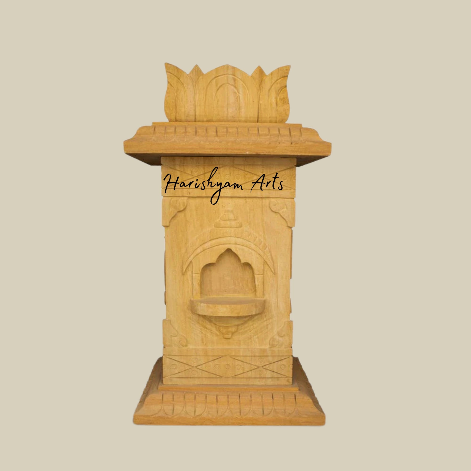 36" Brown Tulsi Planter in Marble Stone4