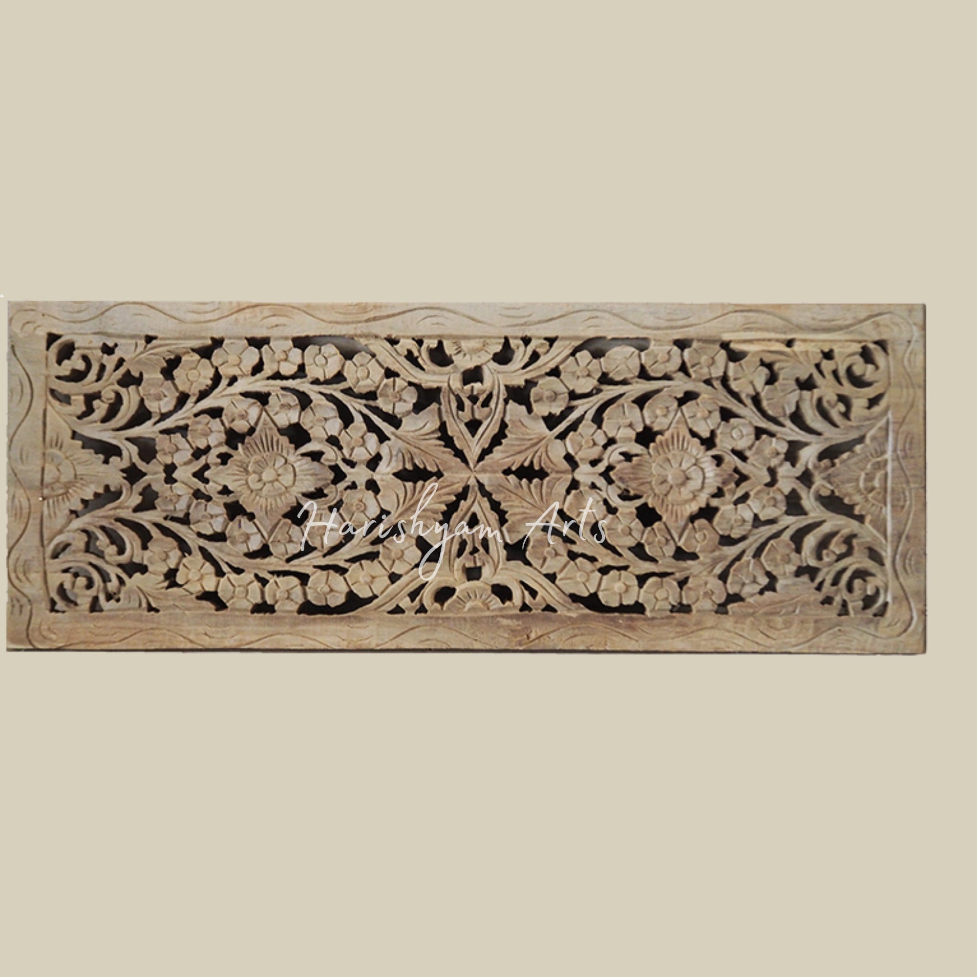 36" Decorative Wooden Wall Hanging for Asian Home Decor