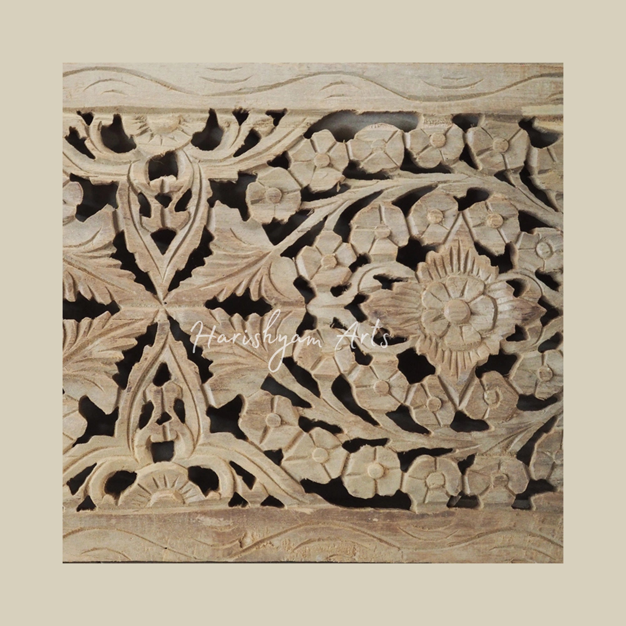 36" Decorative Wooden Wall Hanging for Asian Home Decor1