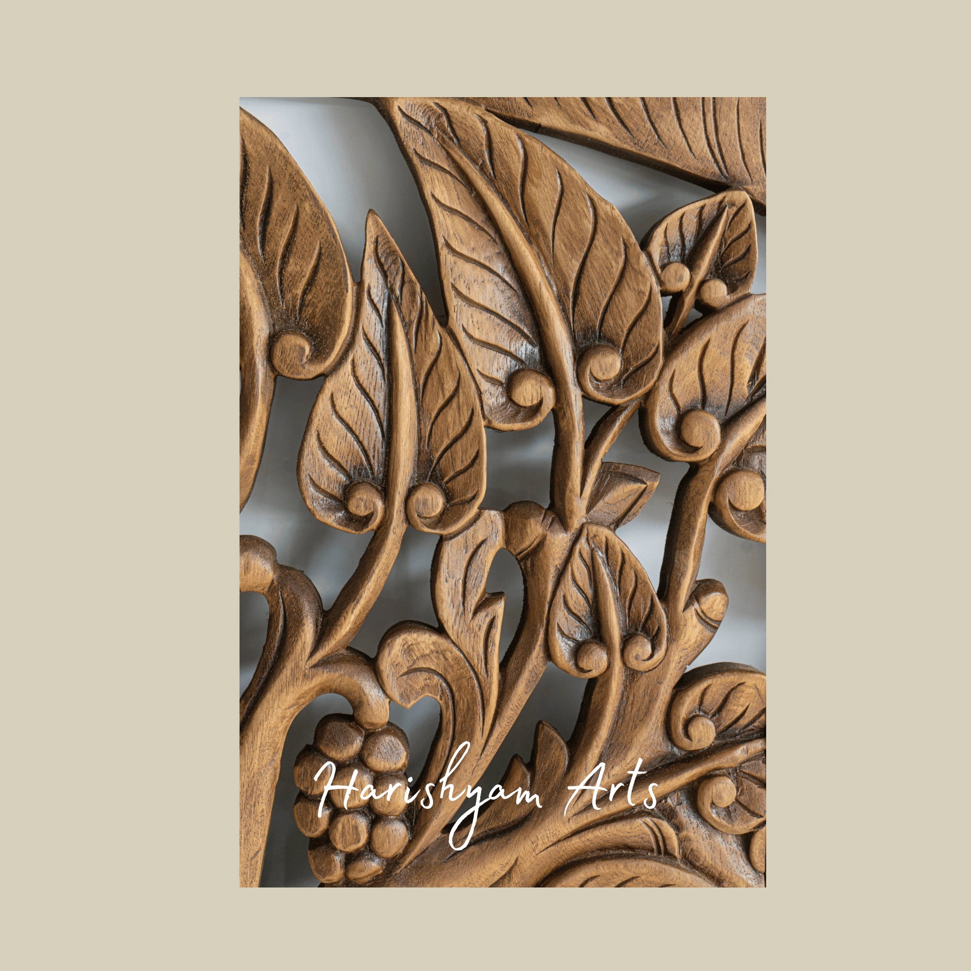 72" Rustic Tree of Life Brown Wood Wall Decoration