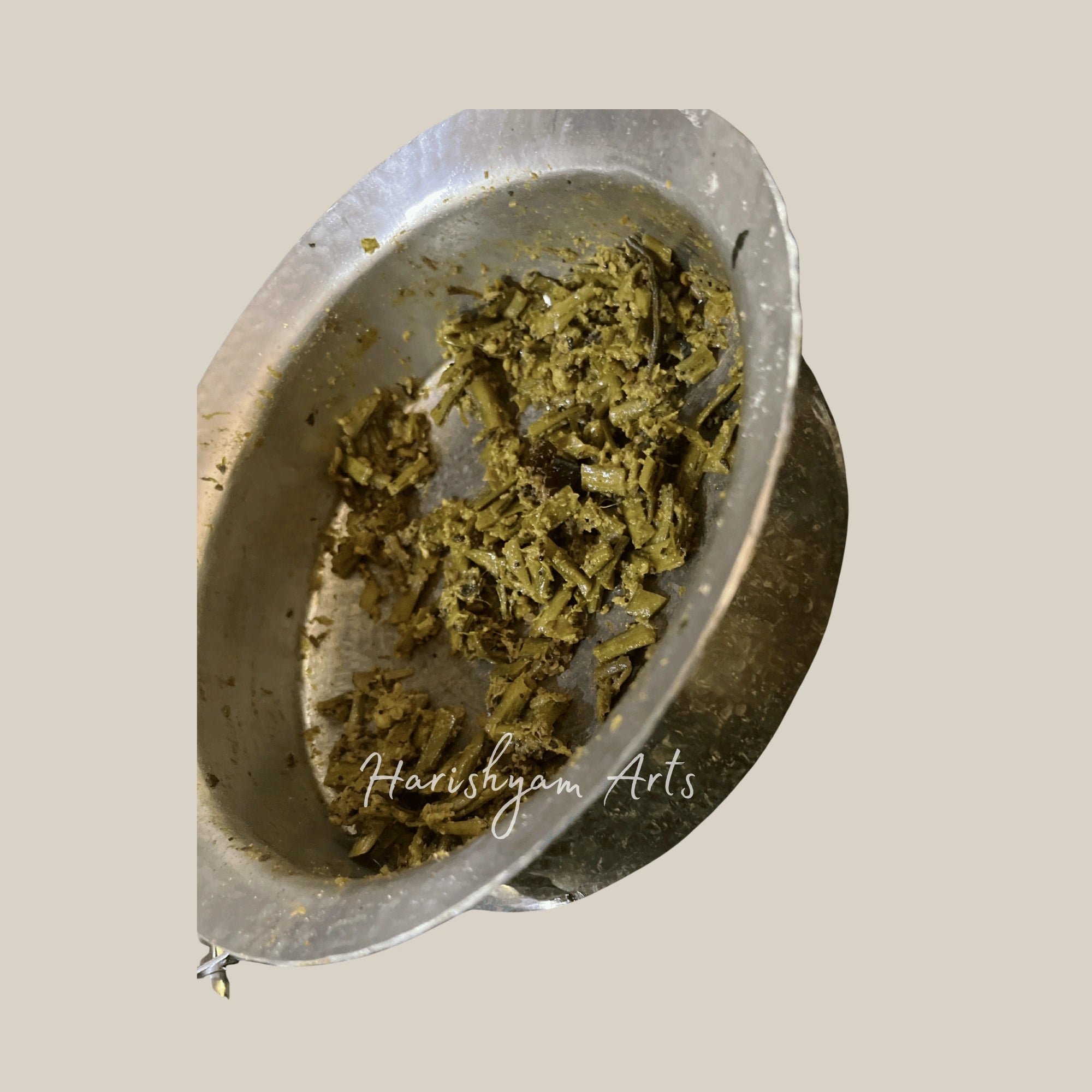 Handcrafted Brass Lagaan Pot for Traditional Indian Cooking