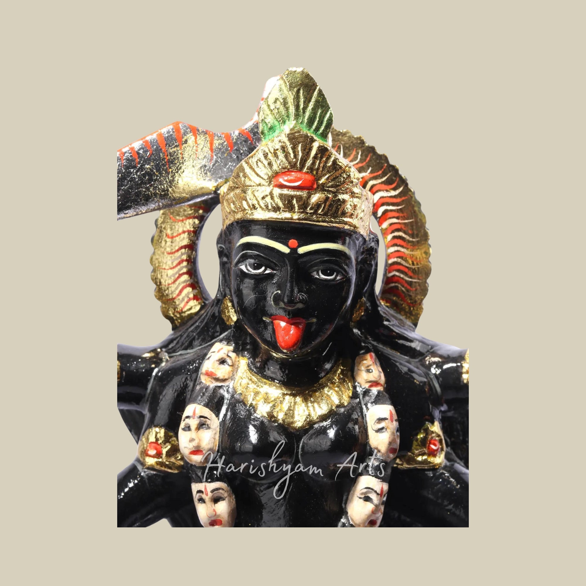 8" Buy Small Marble Kali Maa Statue Online