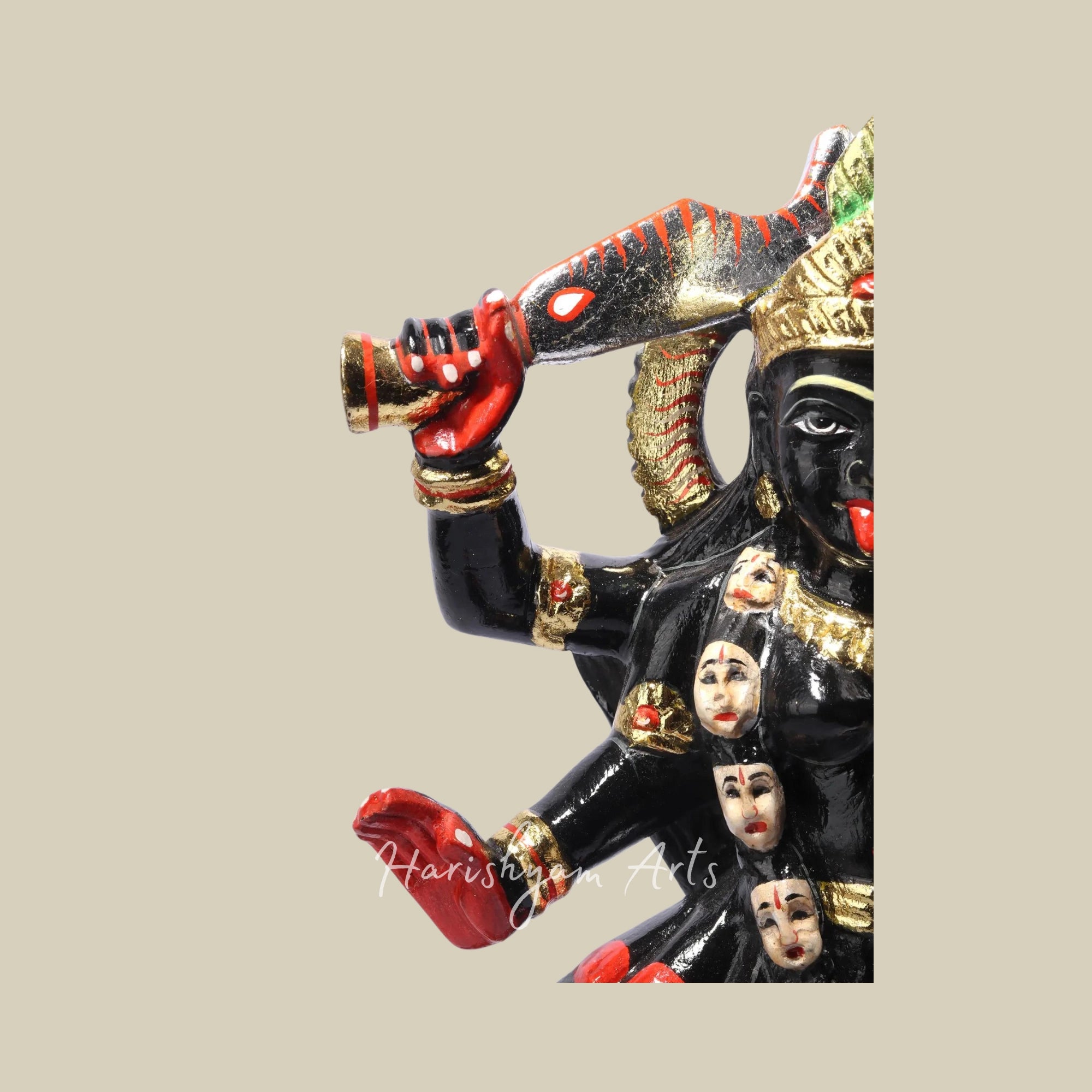 8" Buy Small Marble Kali Maa Statue Online 3