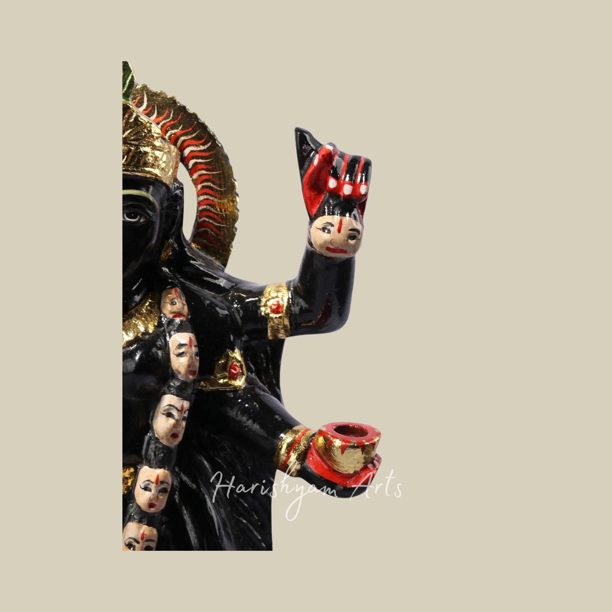 8" Buy Small Marble Kali Maa Statue Online4