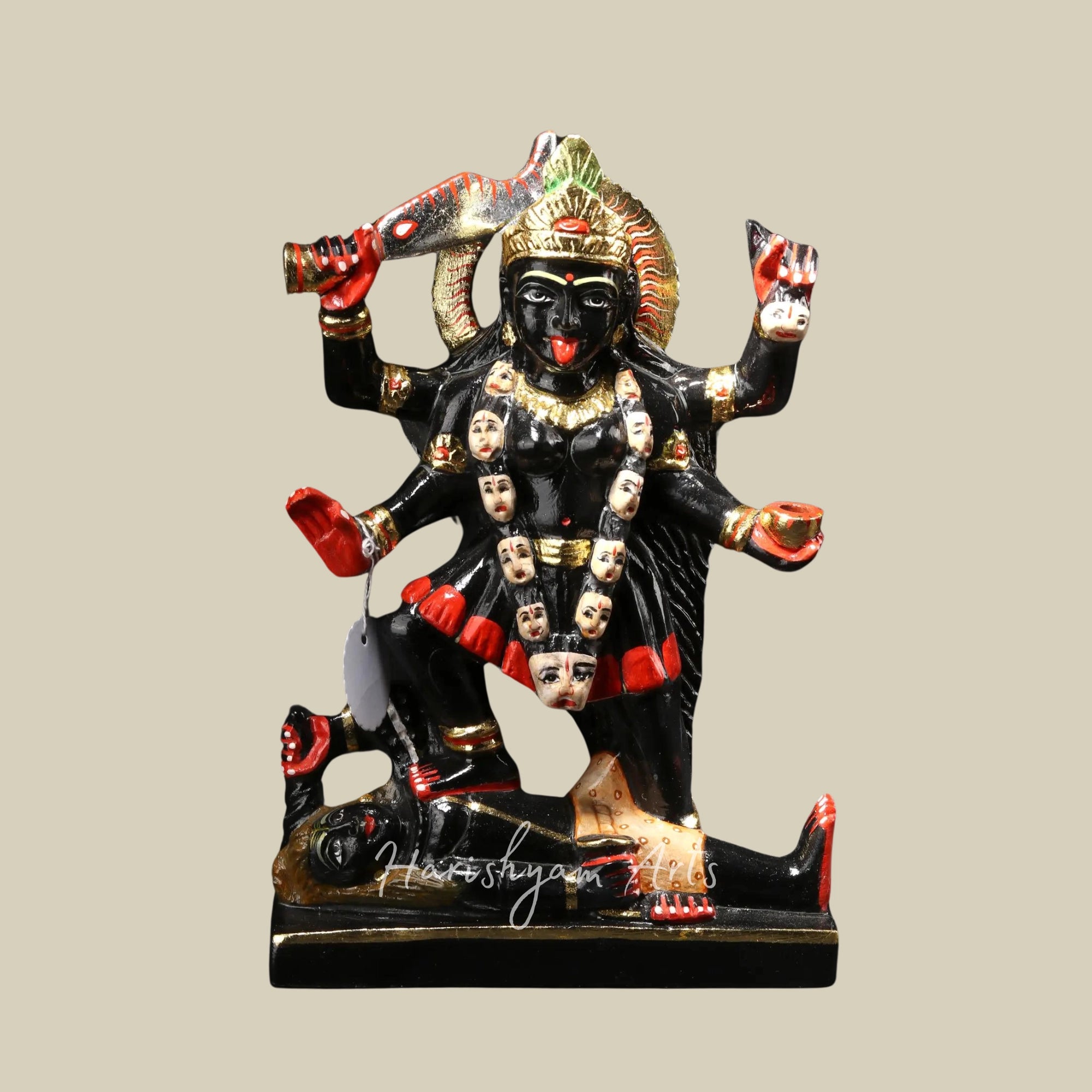 8" Buy Small Marble Kali Maa Statue Online7