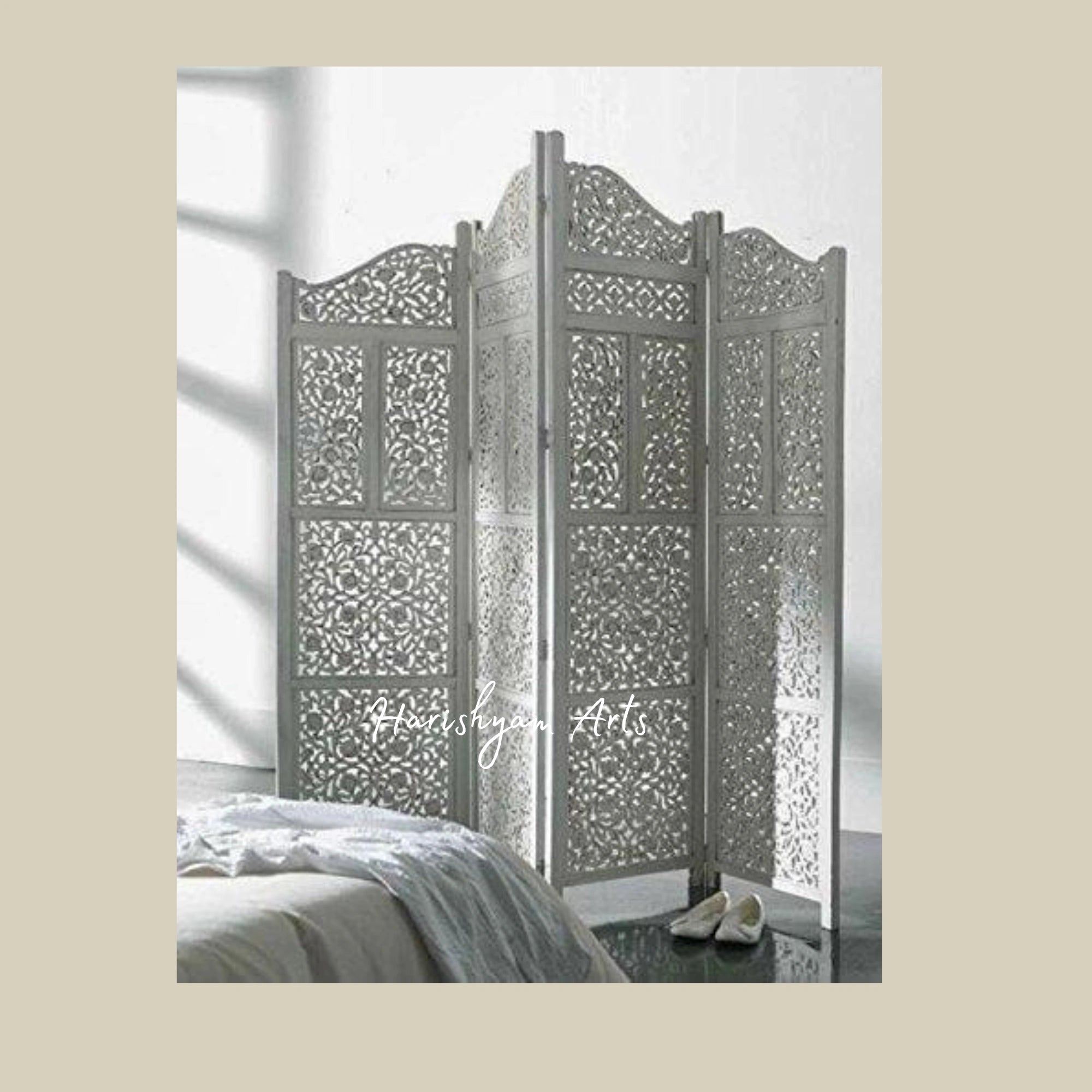 Art Deco Inspired Traditional Wooden Partition1