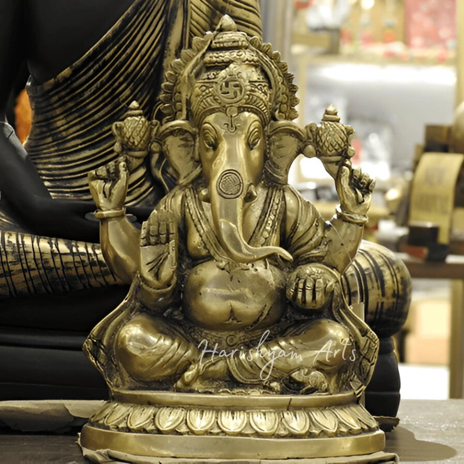 Brass Ganesha Statues