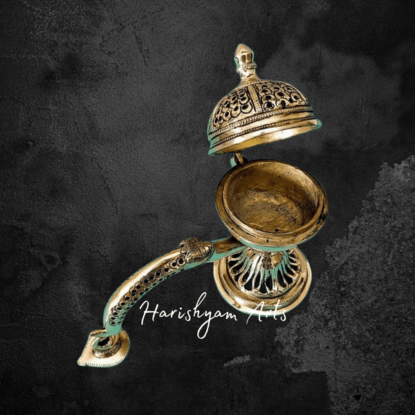 Premium Brass Dhoop Dani for Daily Puja and Aromatherapy